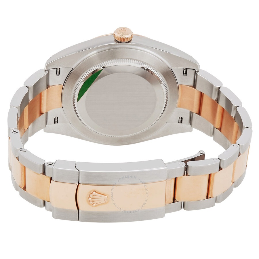 Rolex Datejust 41 Silver, Fluted Motif Dial Automatic Men's 18kt Everose Gold Oyster Watch M126331-0 - 3
