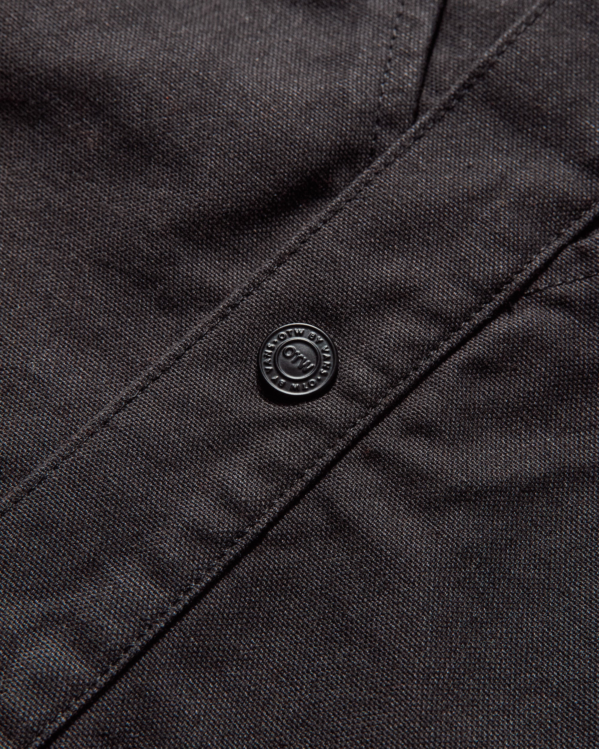 Men's OTW Twill Jacket Black - 3