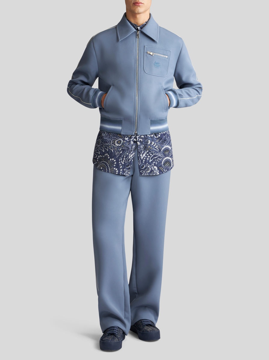 ZIPPED JACKET WITH LOGO - 4