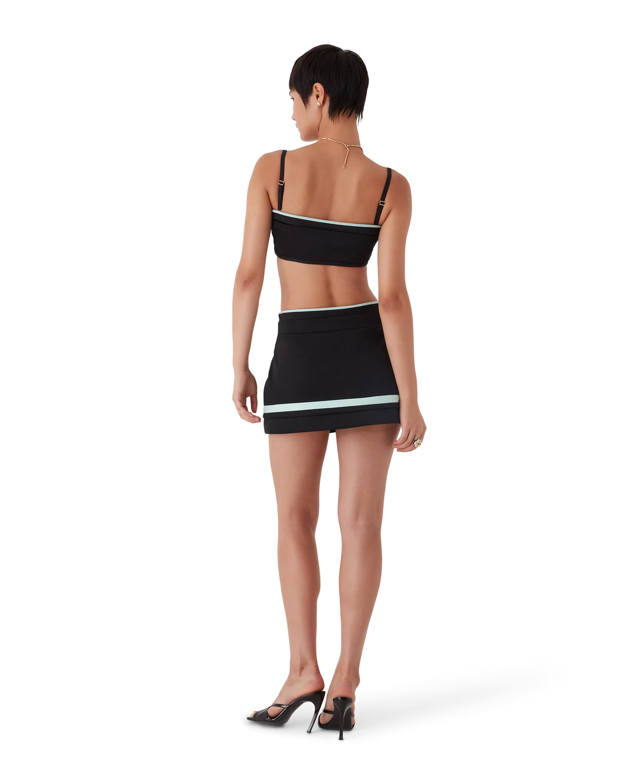 Tricot Mini Skirt - 3
