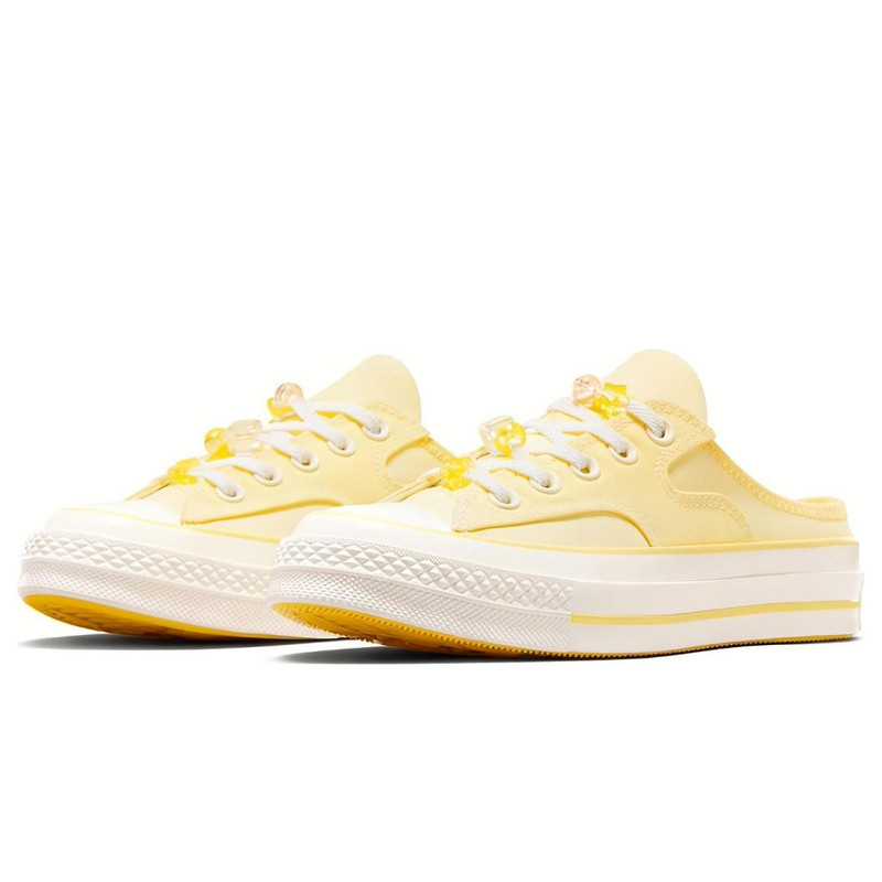 Converse (WMNS) Converse Chuck 70 Mule Slip 'Yellow White' A10071C outlook