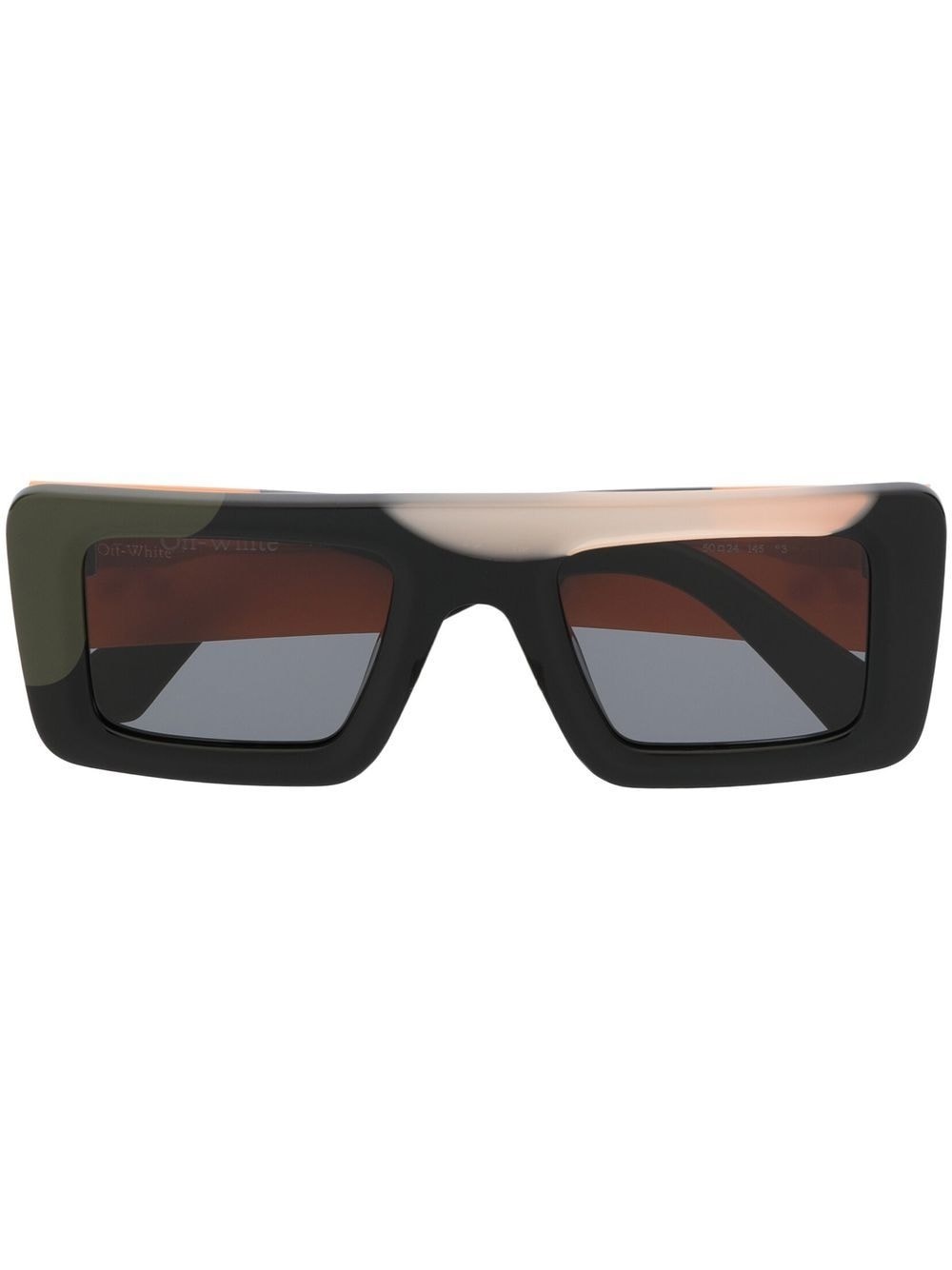 Seattle rectangle-frame sunglasses - 1