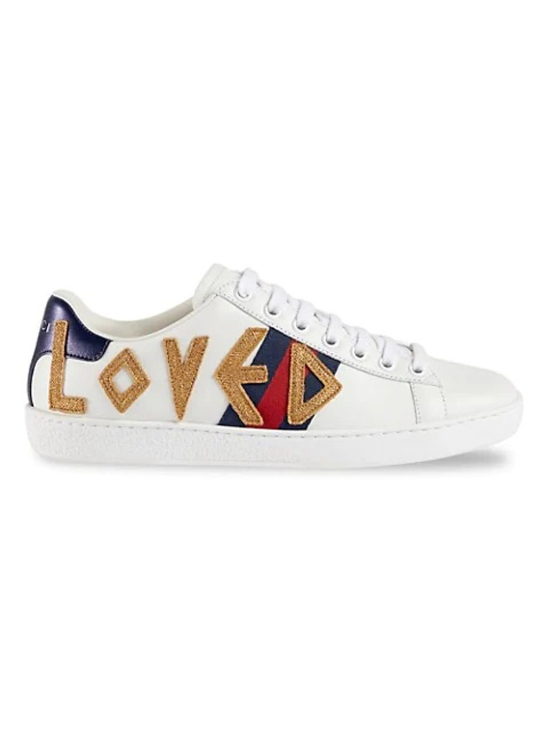 Ace embroidered sneakers - 1