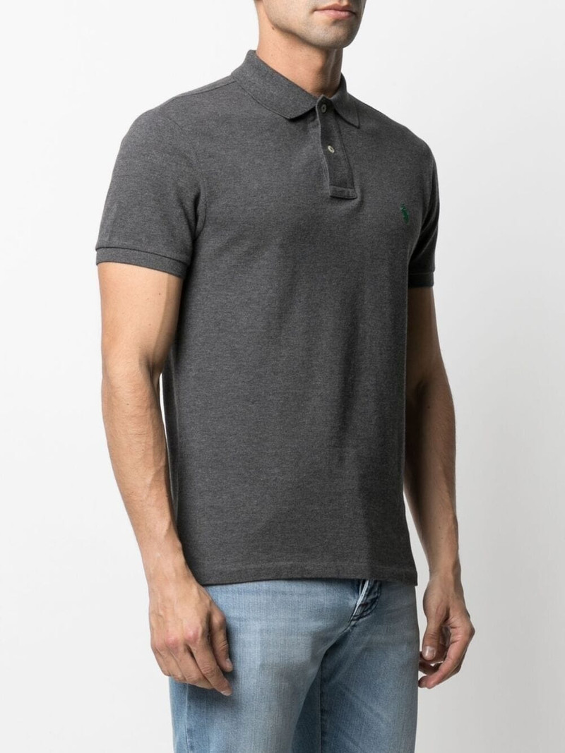 embroidered-logo polo shirt 3