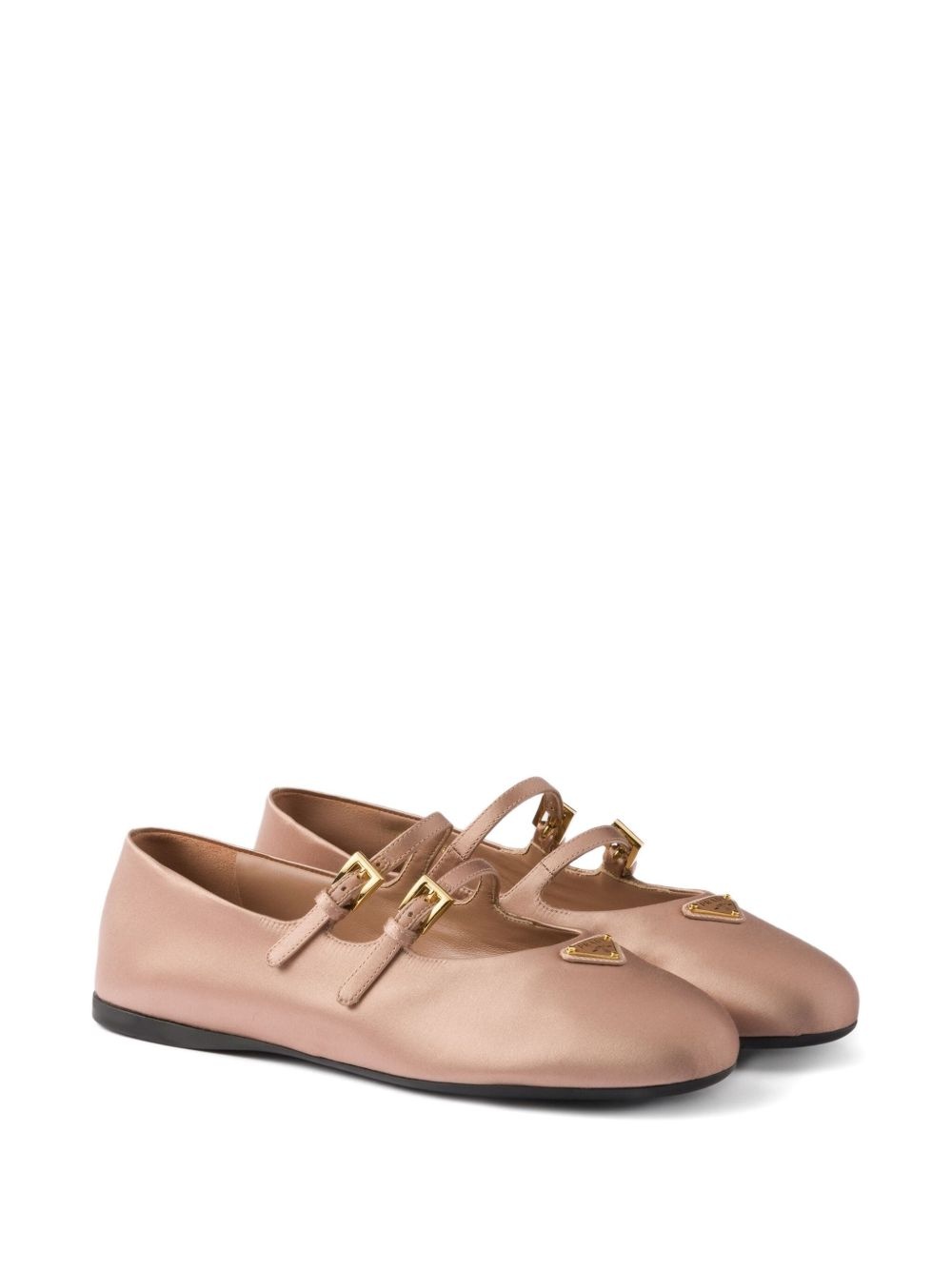 satin ballet flats - 2