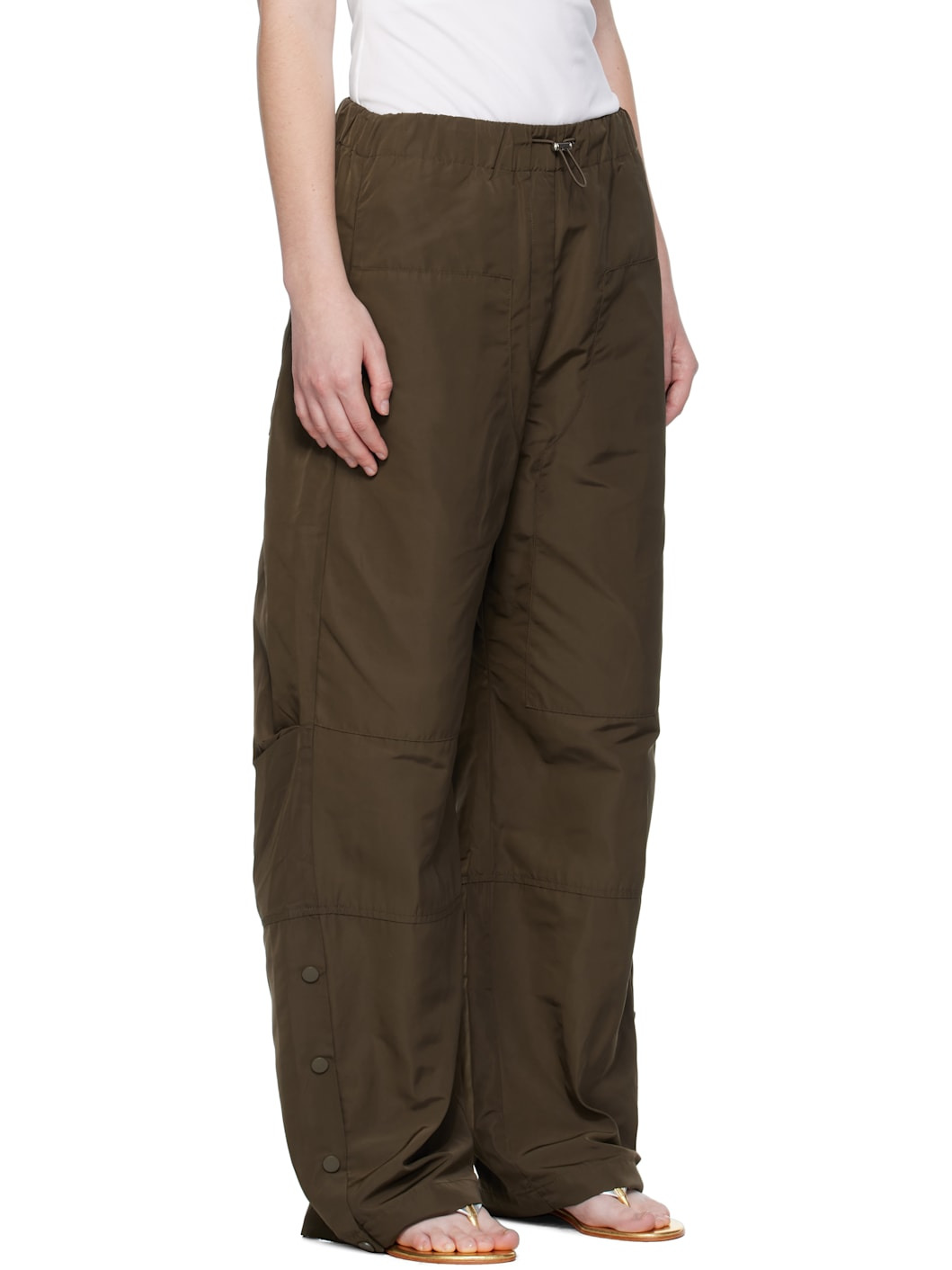 Khaki Elemental Parachute Trousers - 2
