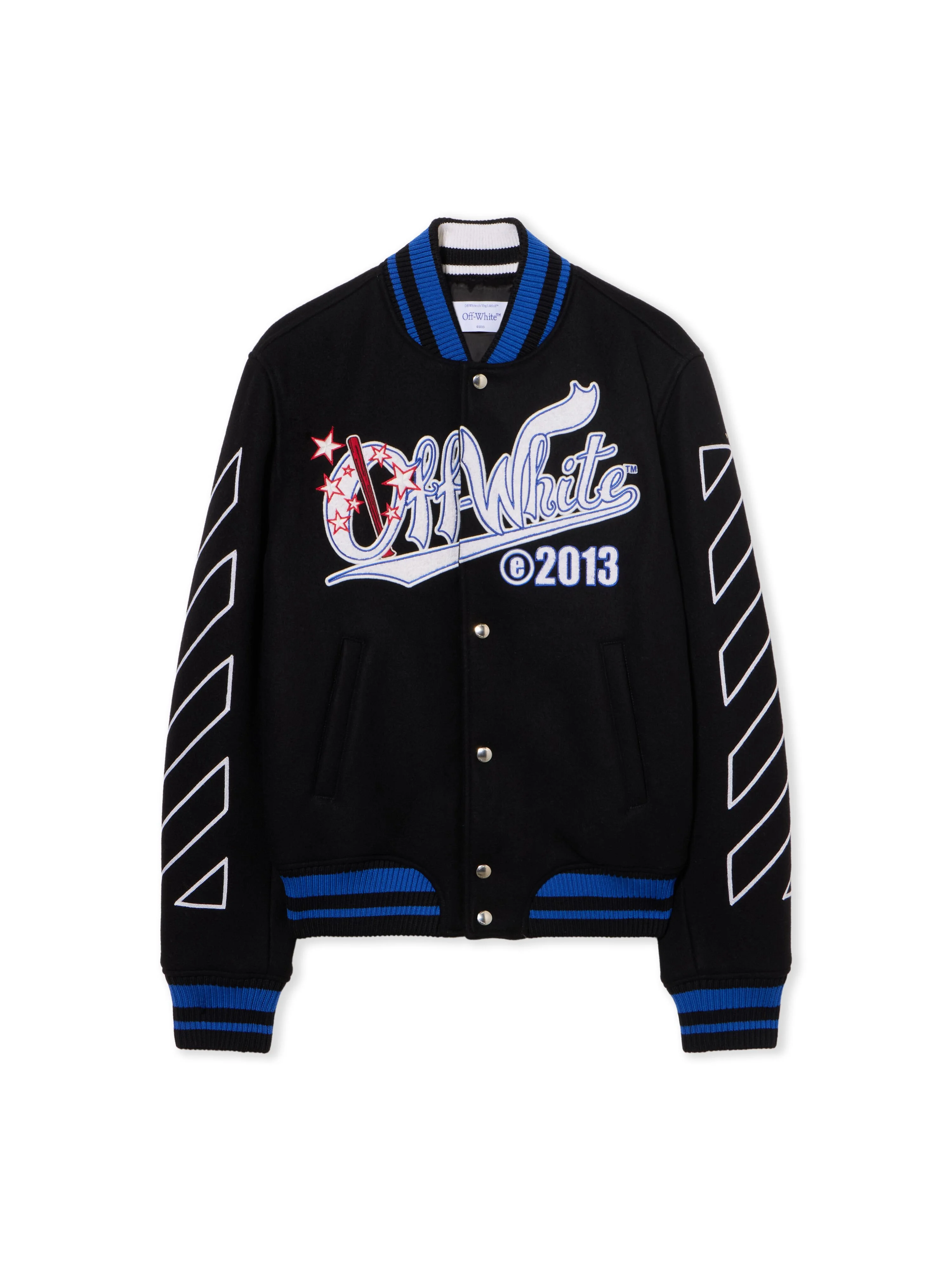 Street Wiz Wool Varsity Jacket - 1