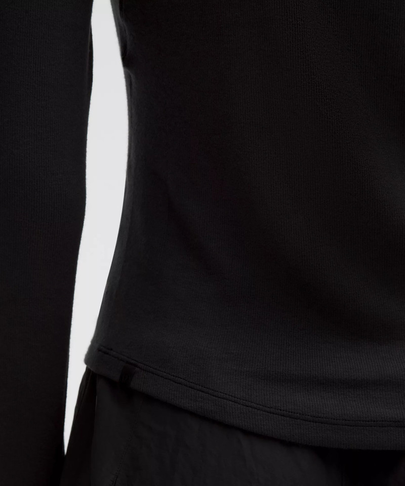 Hold Tight Keyhole Neck Long-Sleeve Shirt *Charm 6