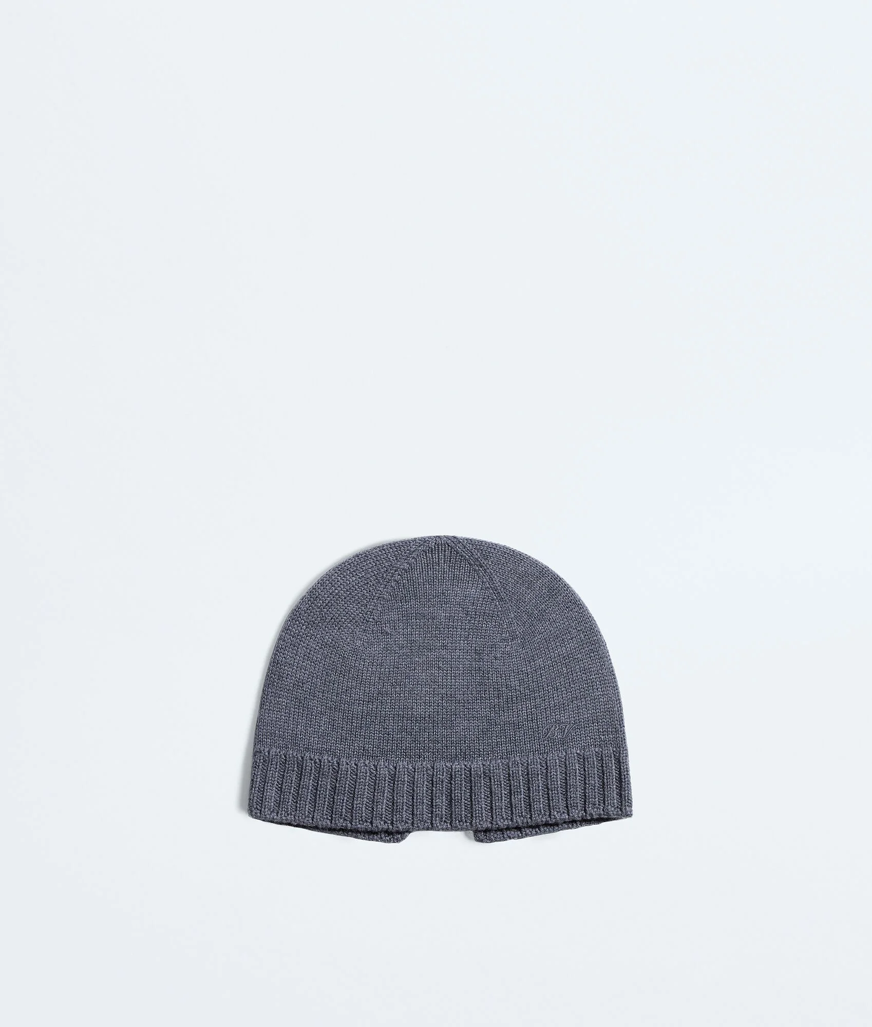 Wool Knit Beanie - 1