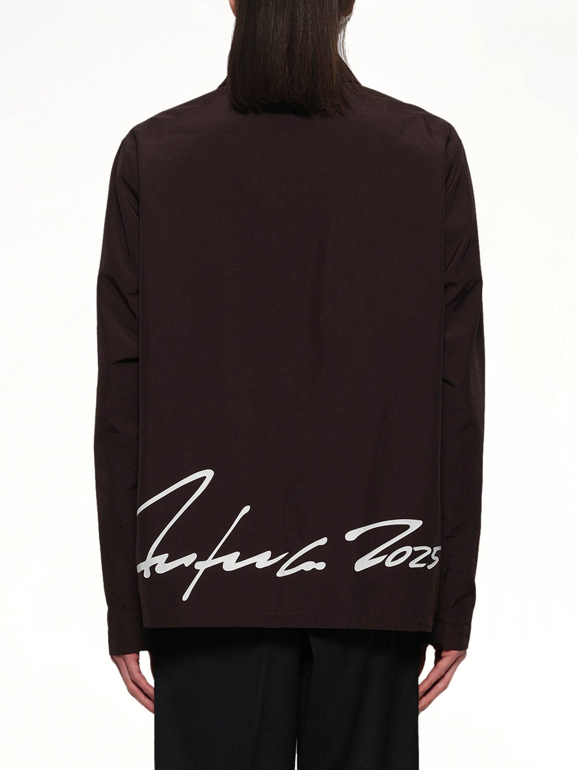Kenzo Futura Light Coach Jacket in Chocolate - 5