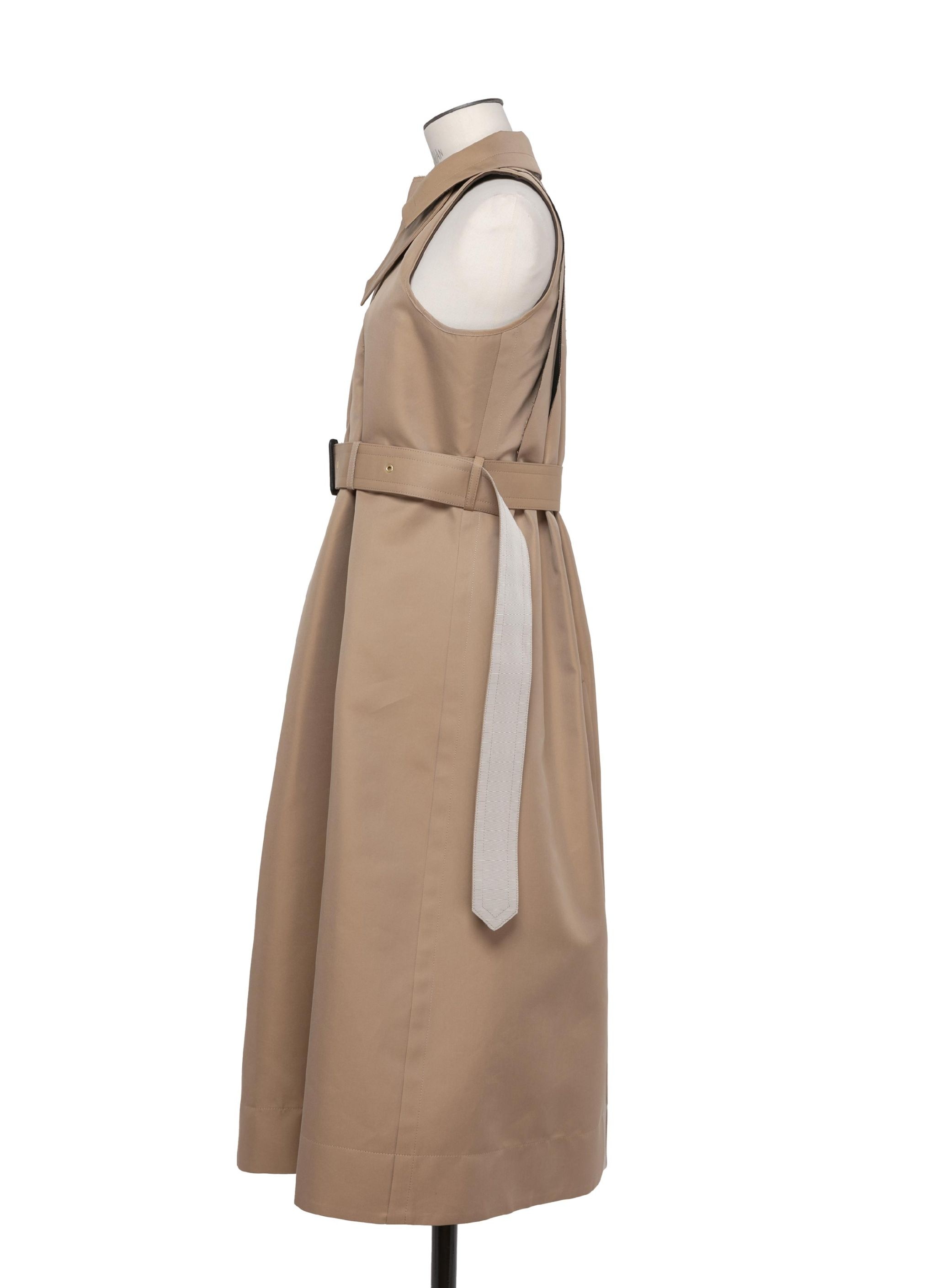 Cotton Gabardine Coat Dress - 3