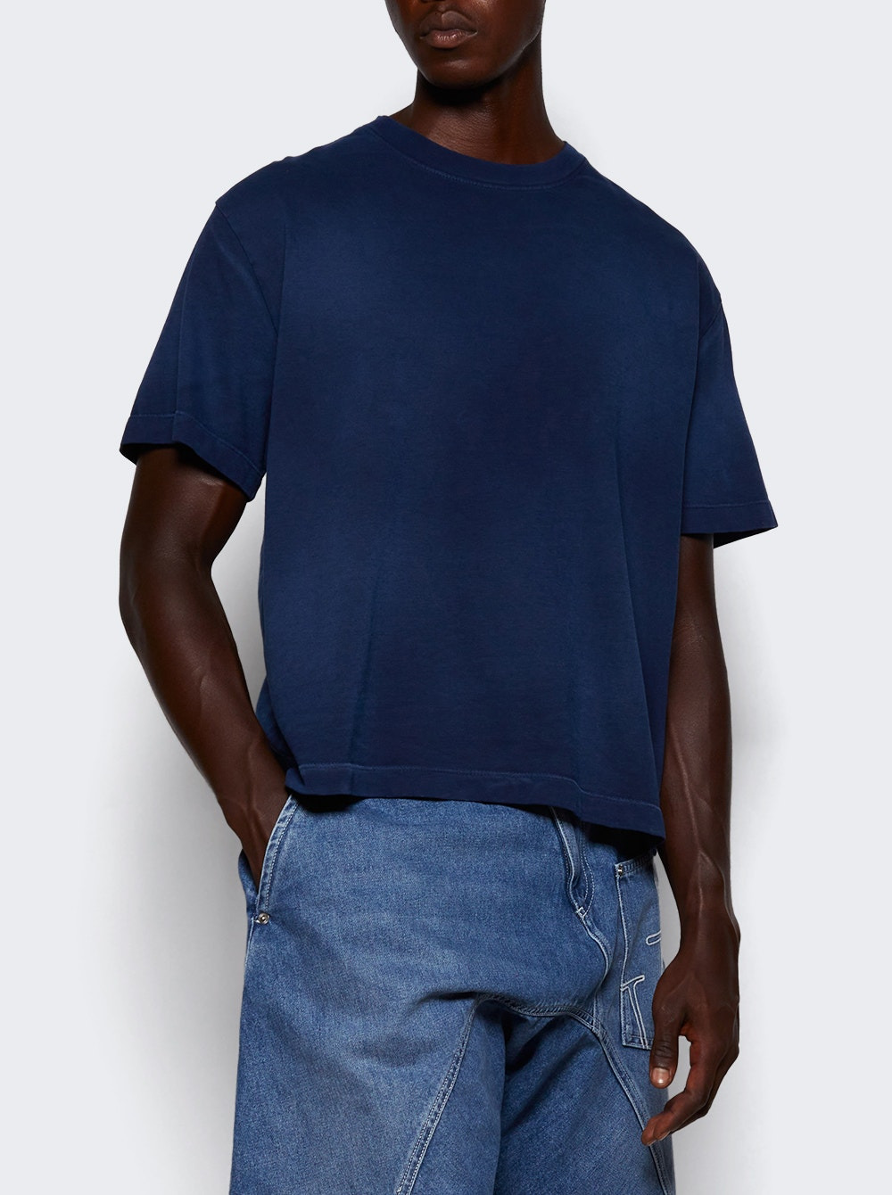 Sunbleached Oversized Tee Newblue - 2