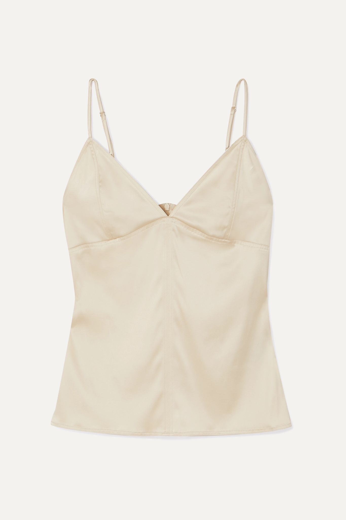 Stretch-silk satin camisole  - 1