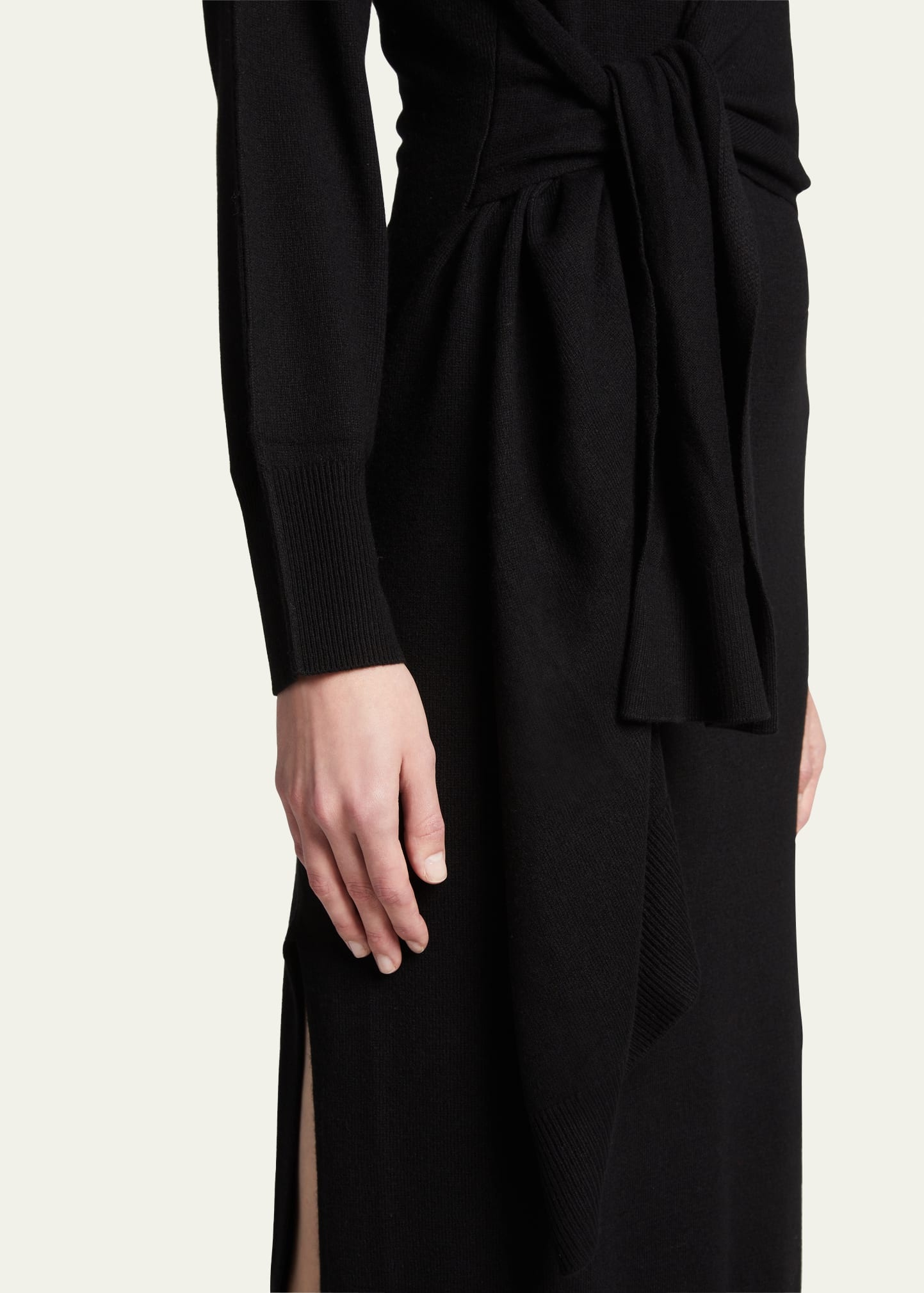 Skyla Loungewear Knit Wrap Dress - 5