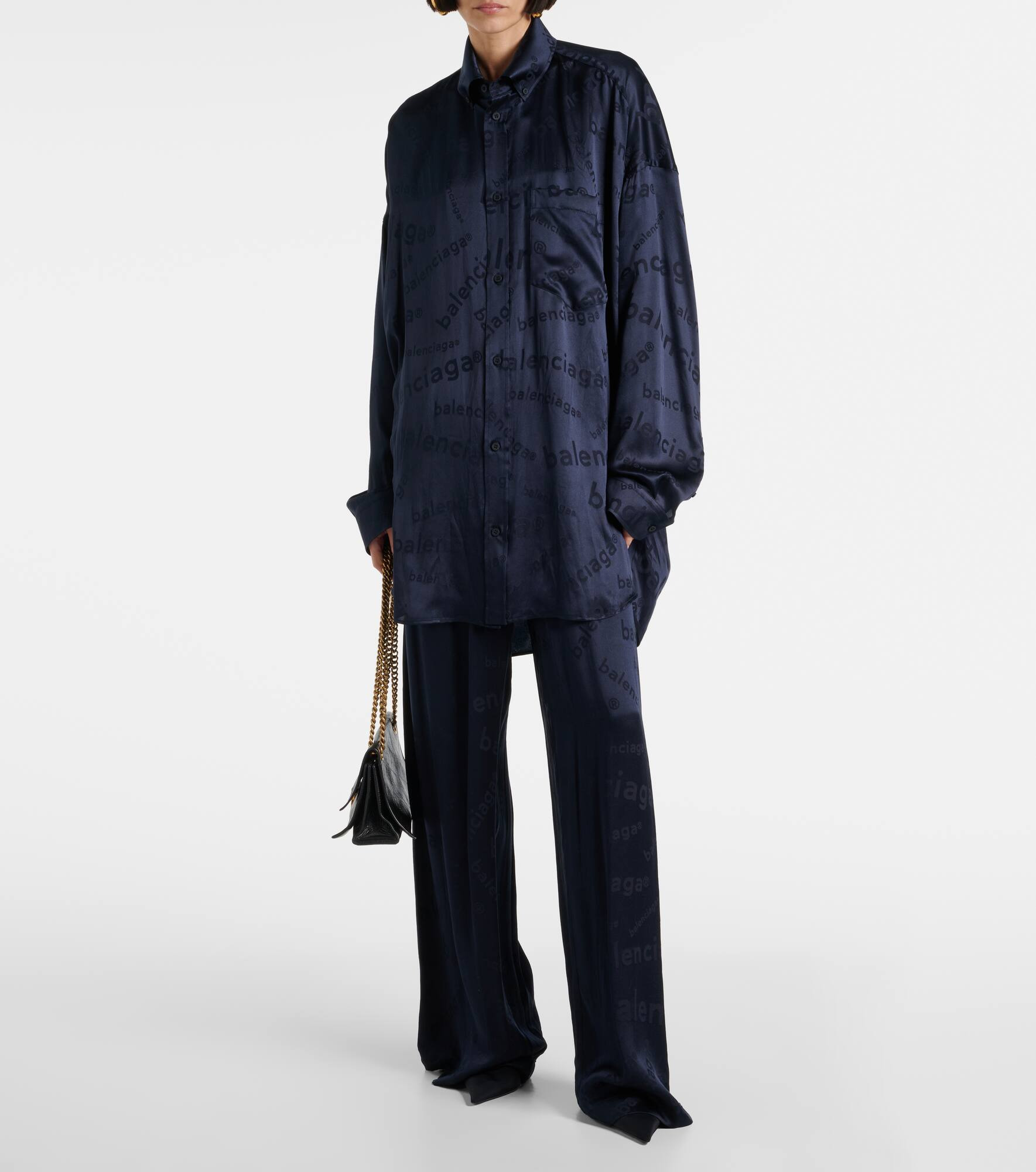 Cocoon silk shirt - 2