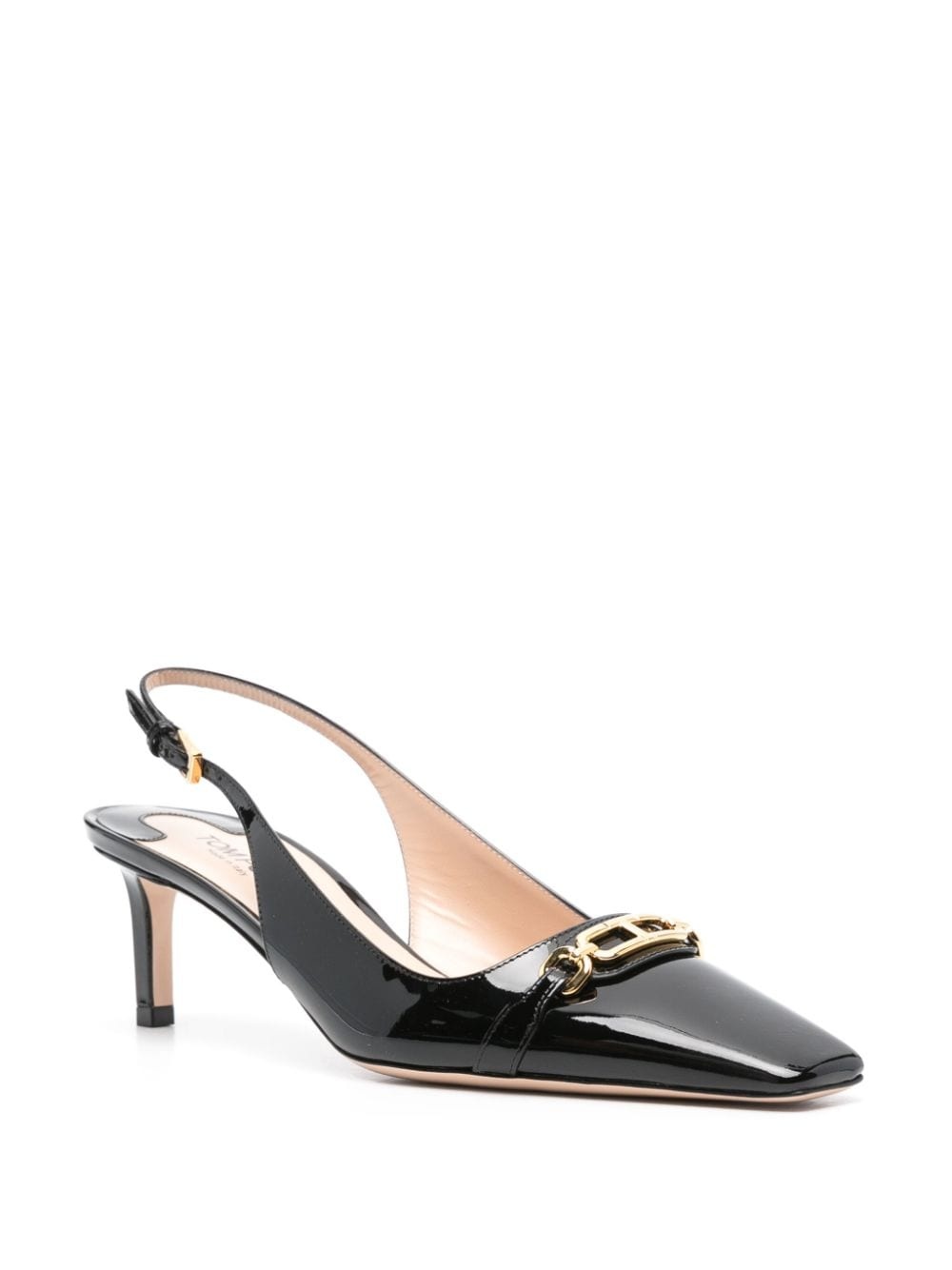 65mm leather pumps - 2