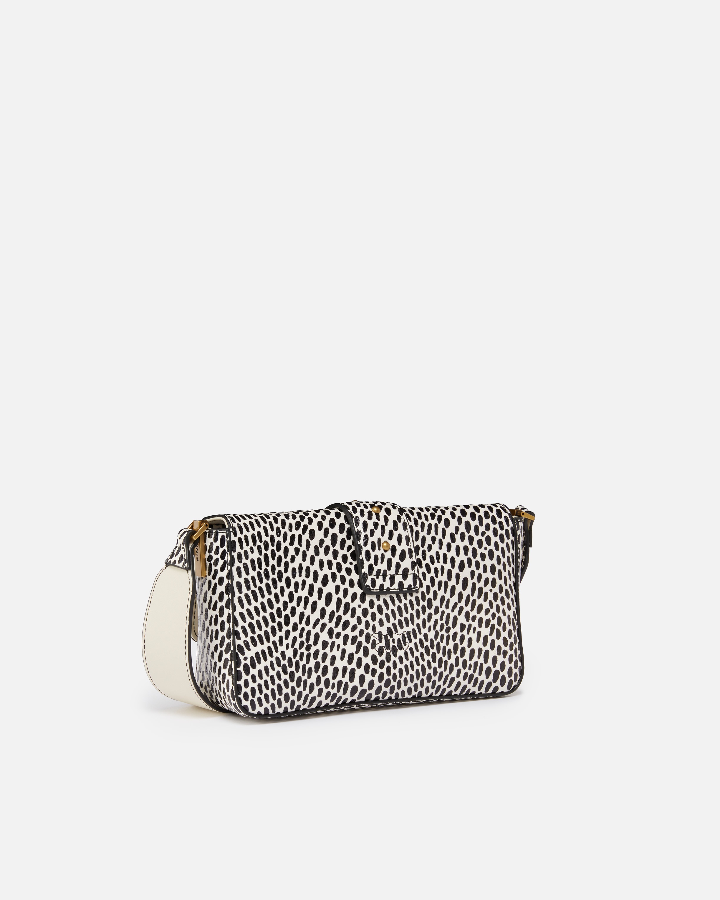 SOFT MINI LOVE BAG REPTILE POLKA DOTS BAG WITH SHOULDER STRAP - 2
