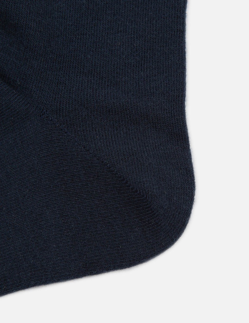 EVISU GODHEAD BADGE EMBROIDERY LONG SOCKS outlook