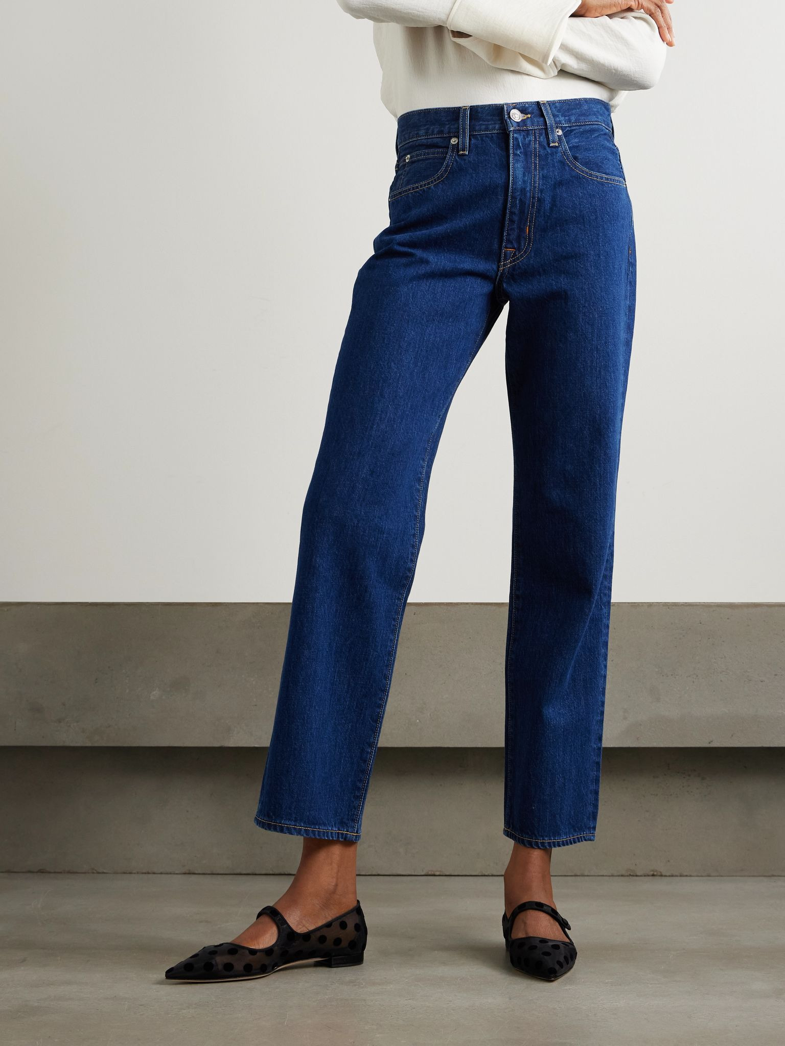 Sophie high-rise slim-leg jeans Dark denim - 3