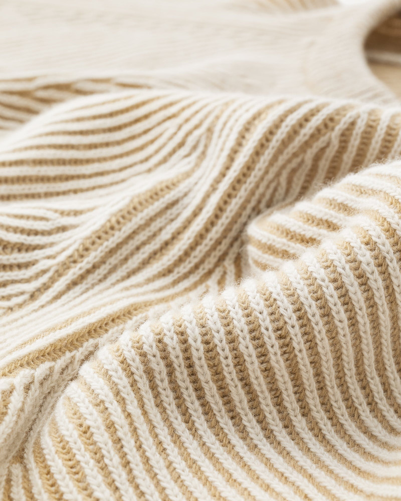 CENTENARY RIB CREWNECK JUMPER 7