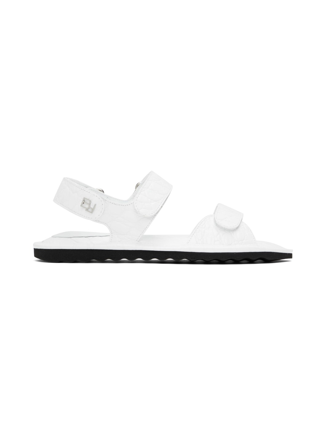 White Gideon Sandals - 1