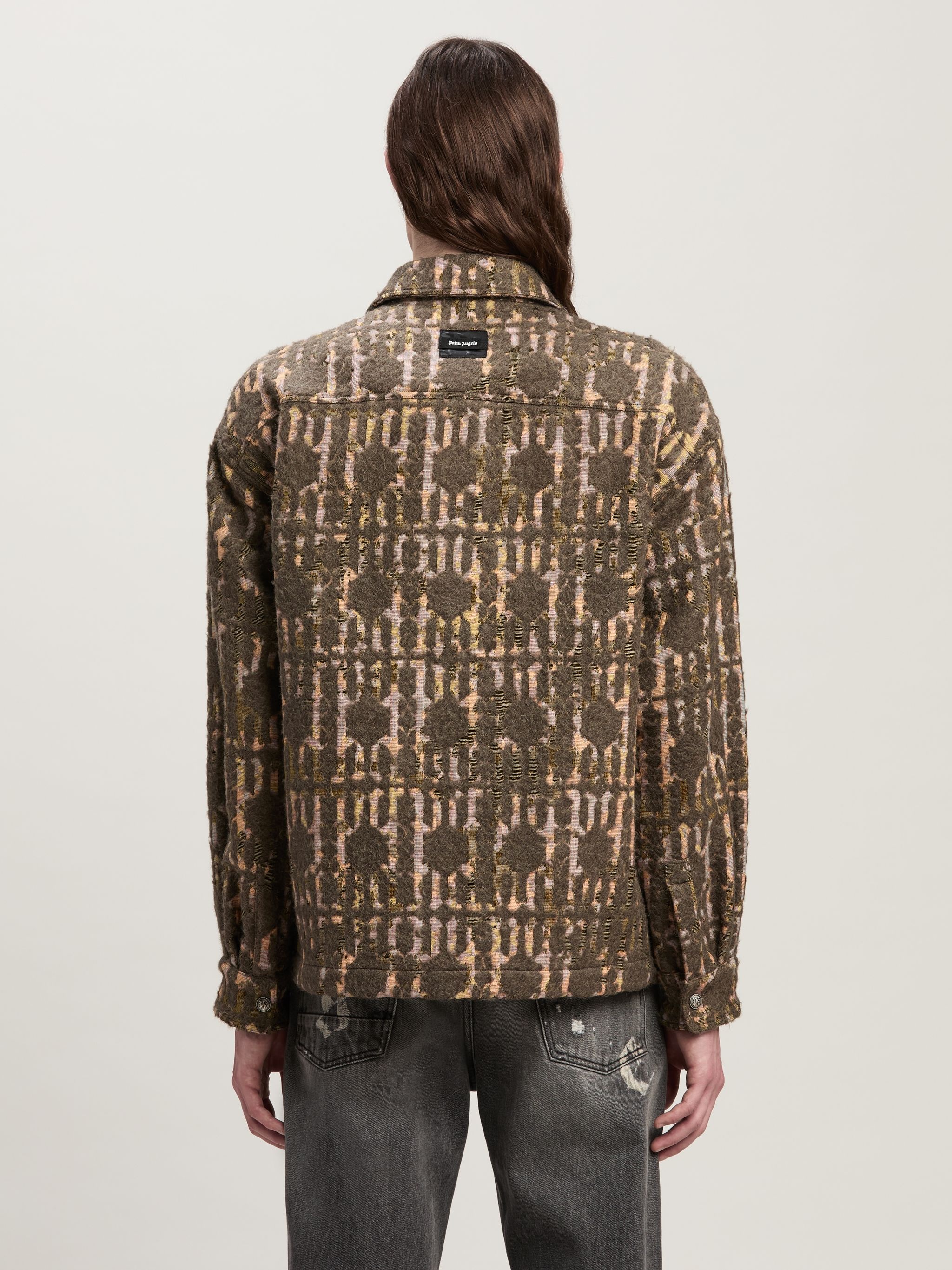 BRUSHED MONOGRAM OVERSHIRT - 5