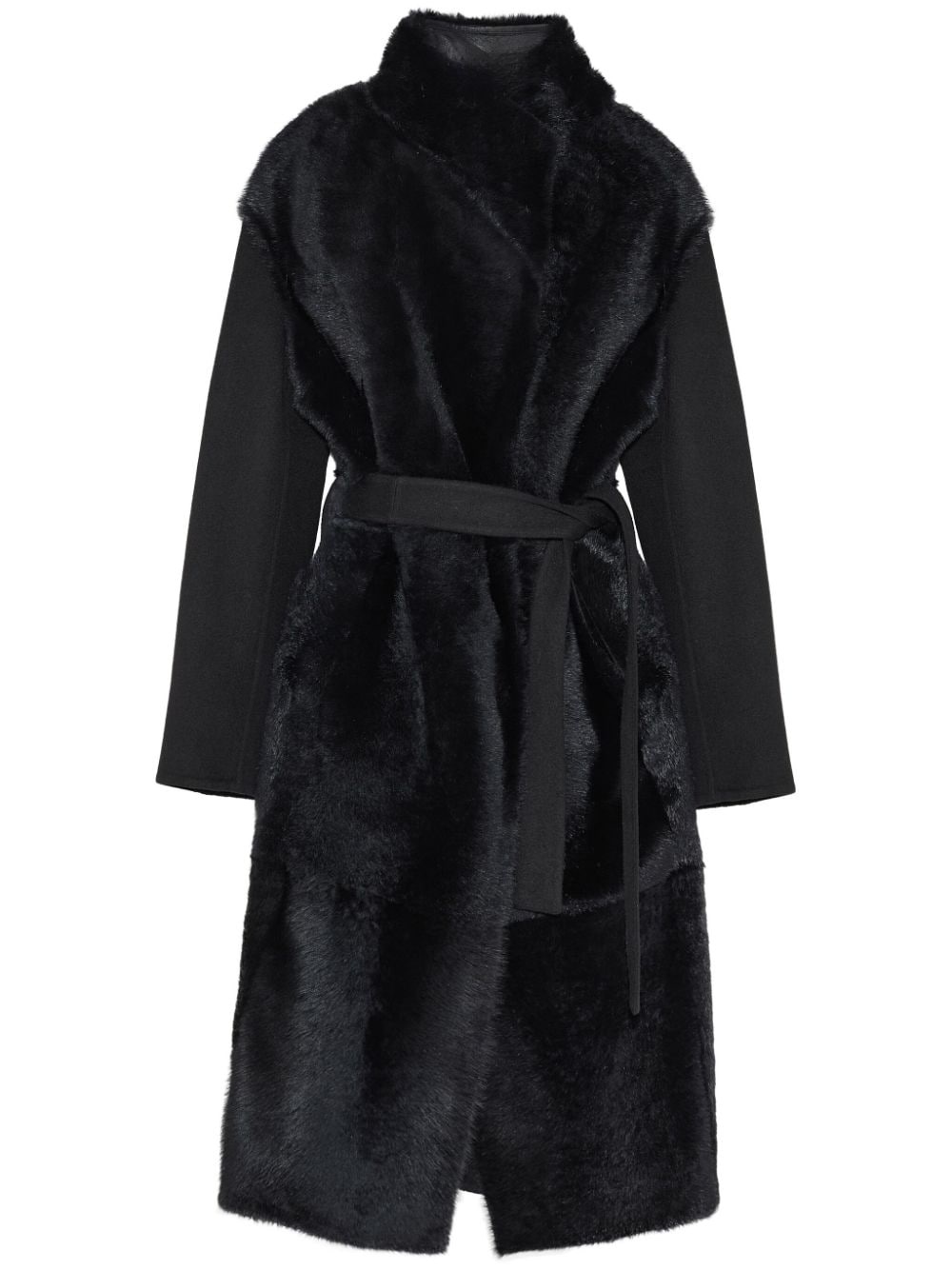 double-sided lacon-lambskin coat - 1