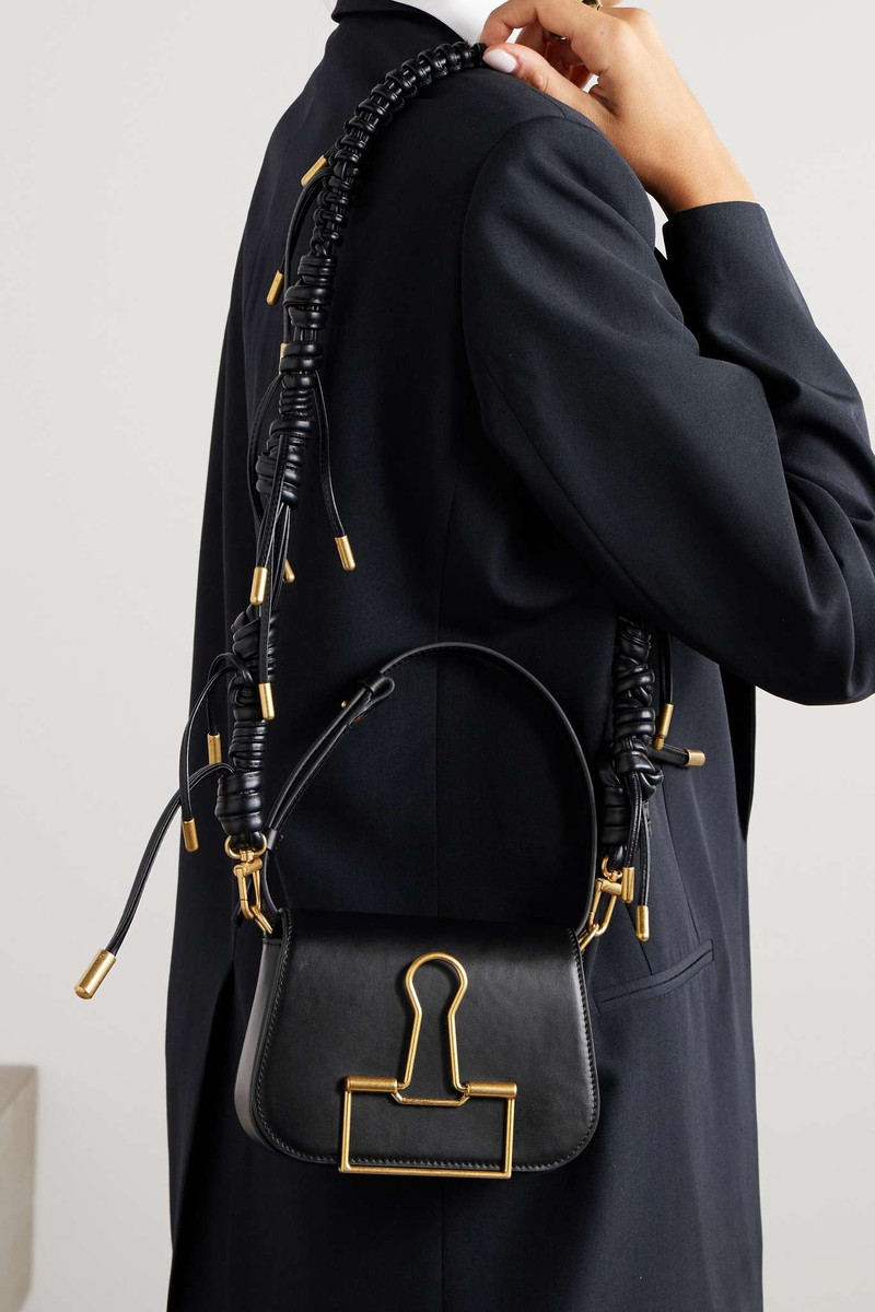 Skeleton Binder leather shoulder bag 6