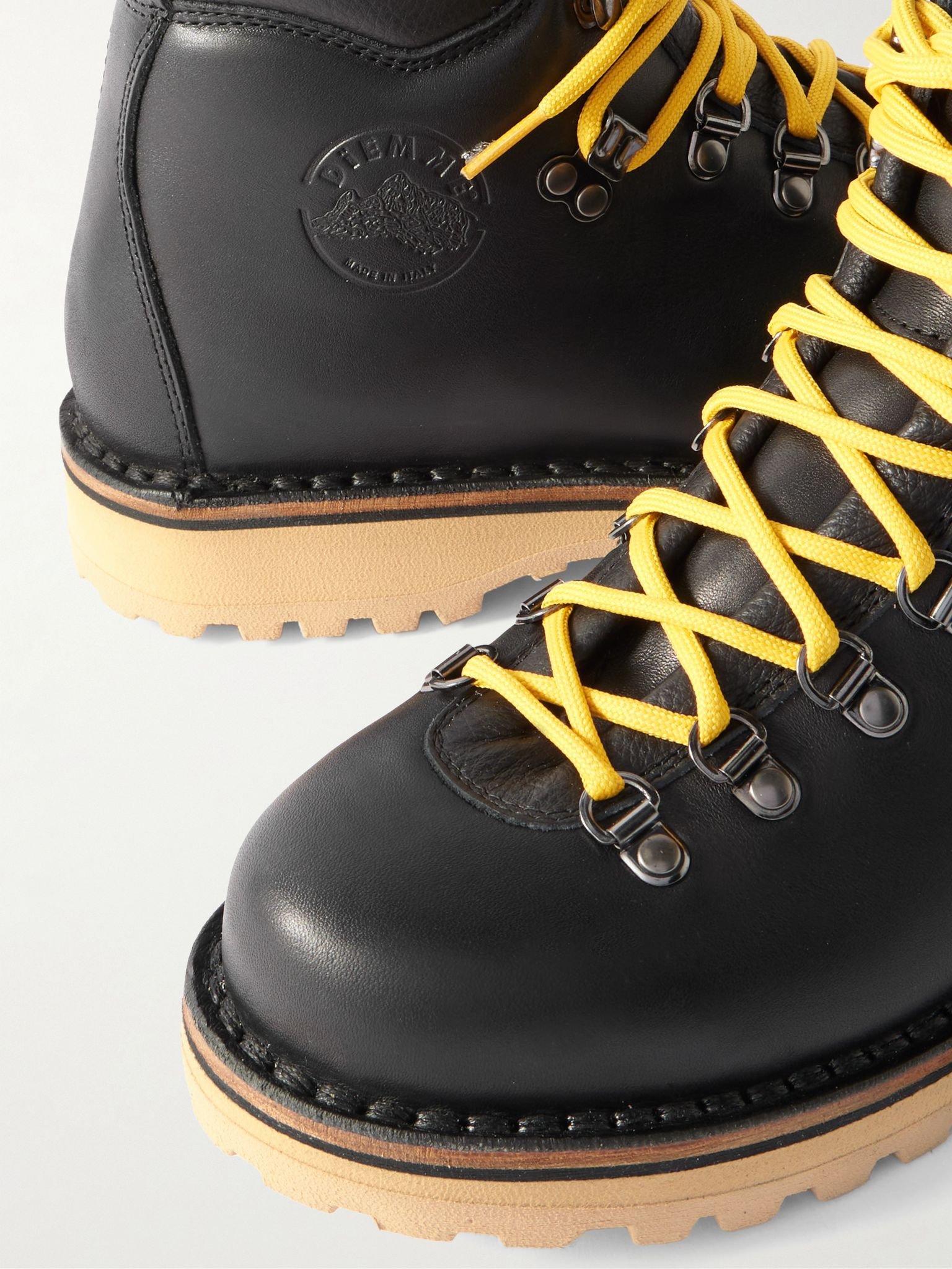 Roccia Vet Leather Boots Black - 6