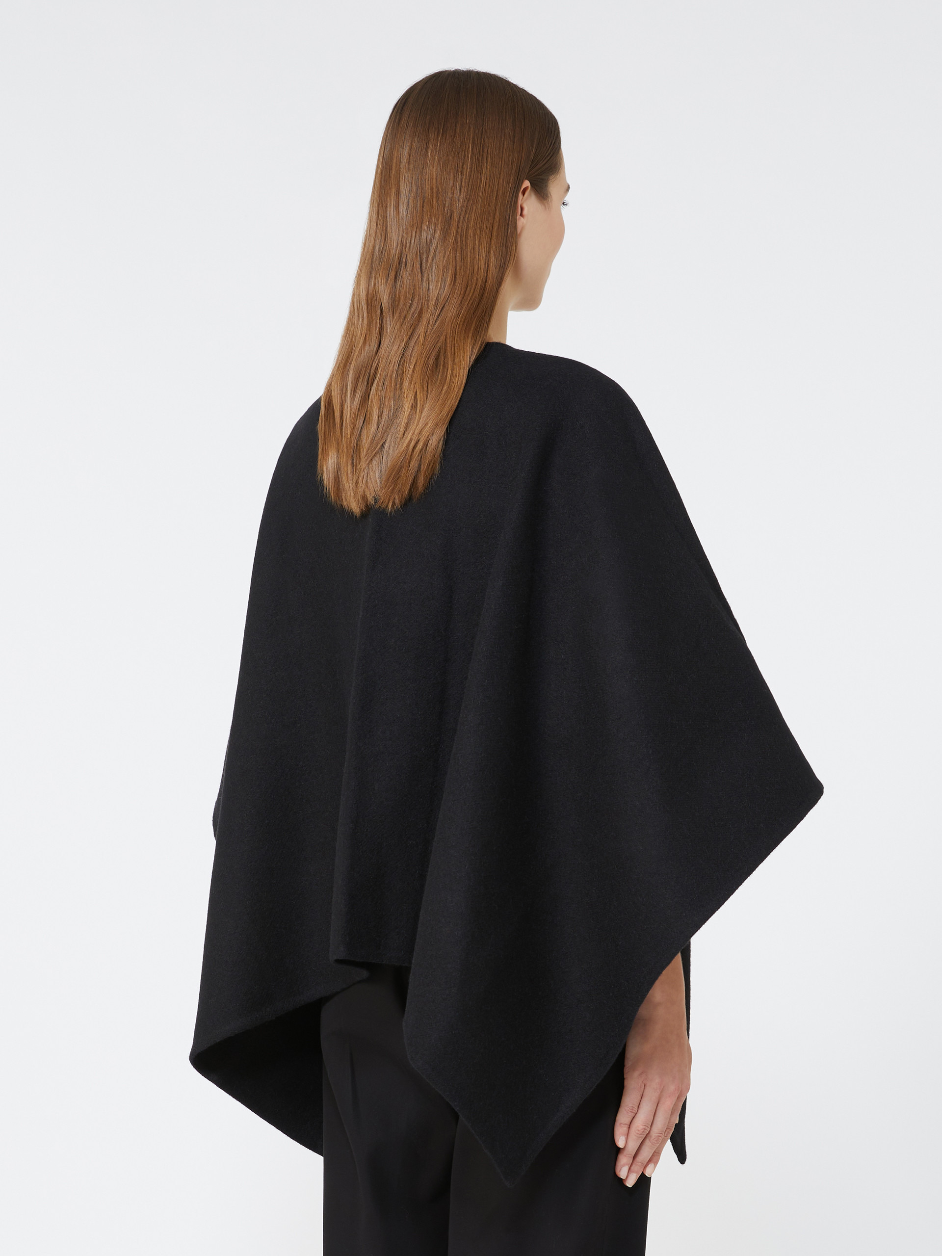 SERRA Wool and alpaca cape - 4