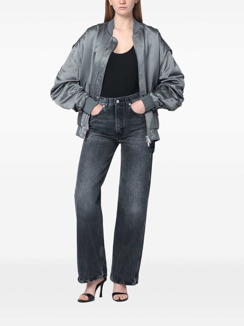 HALFBOY®️ zip-up bomber jacket outlook