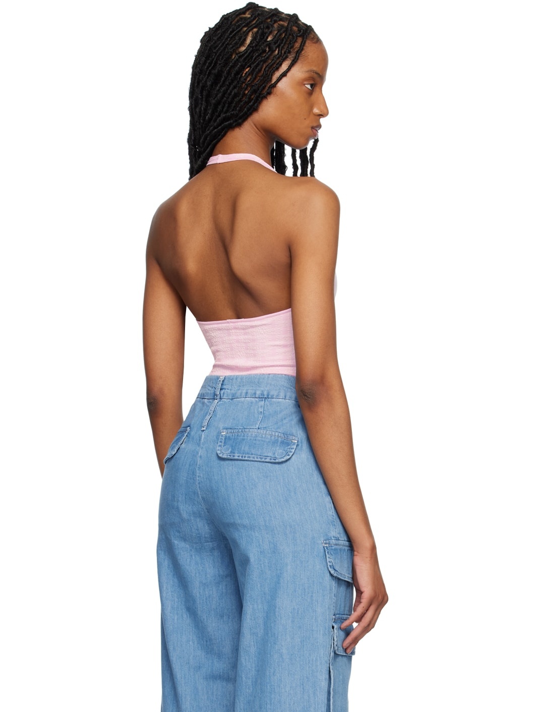 Pink Succession Bodysuit - 3