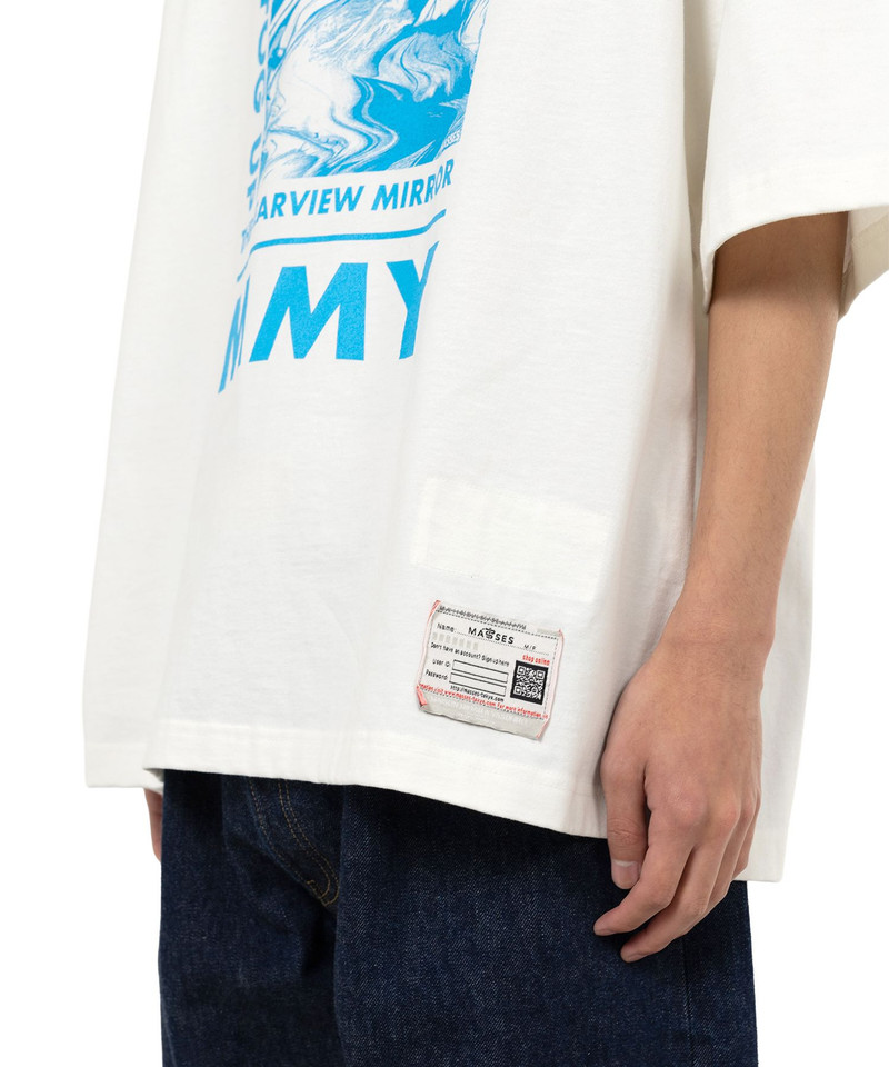 "MASSES x MMY" Don't Fog Up Print T-shirt 8