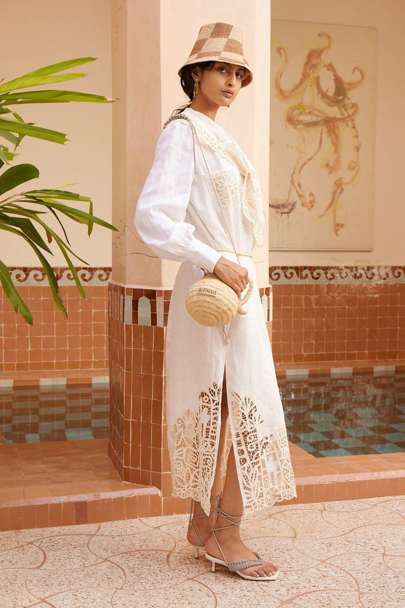 Rosemary Embroidered Midi Dress 3