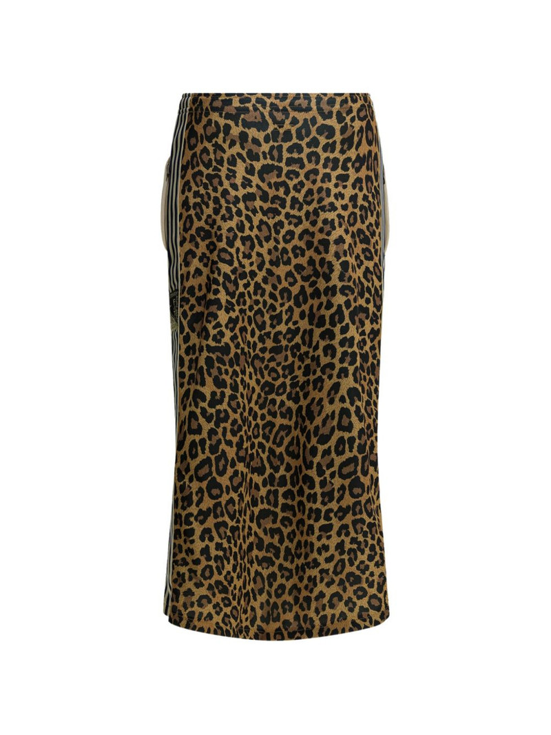 leopard-print midi skirt 1