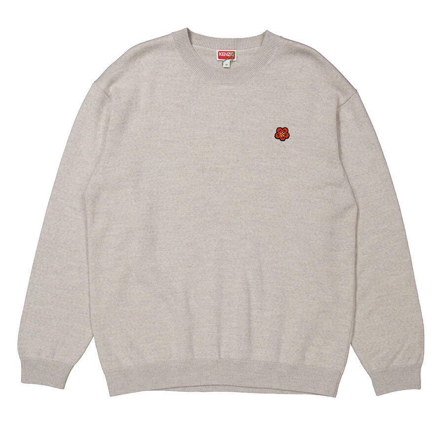 Kenzo Flower Applique Long Sleeve Sweater - 5