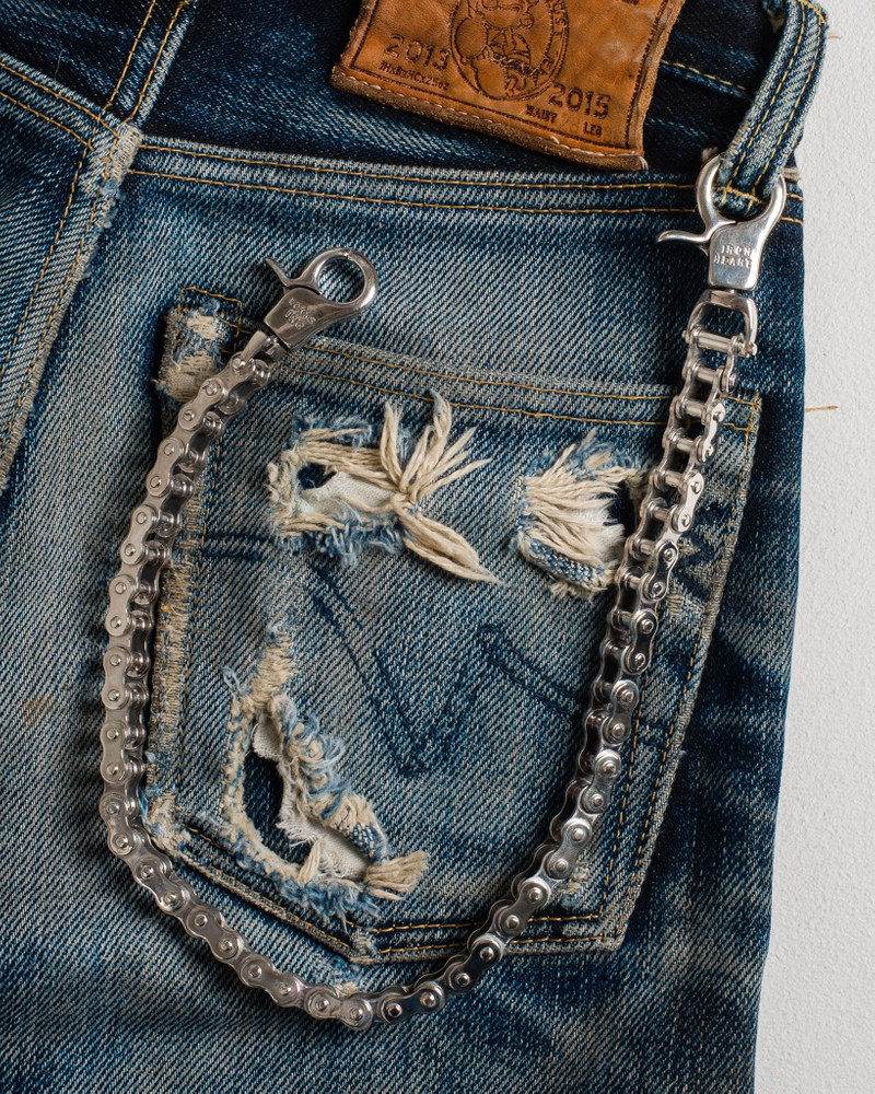 Iron Heart IHSI-01 "Motorcycle Chain" Wallet Chain - Sterling Silver outlook