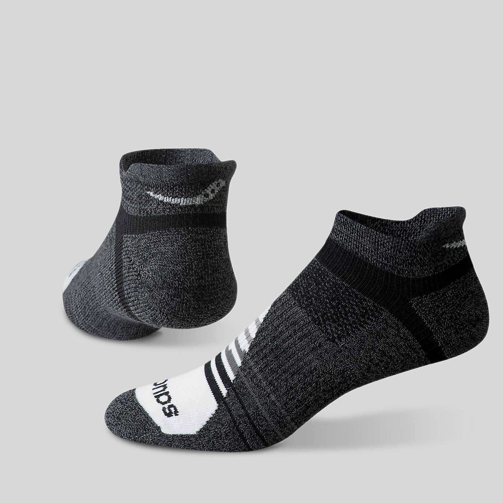 Inferno Merino Wool Blend No Show 3-Pack Sock - 2