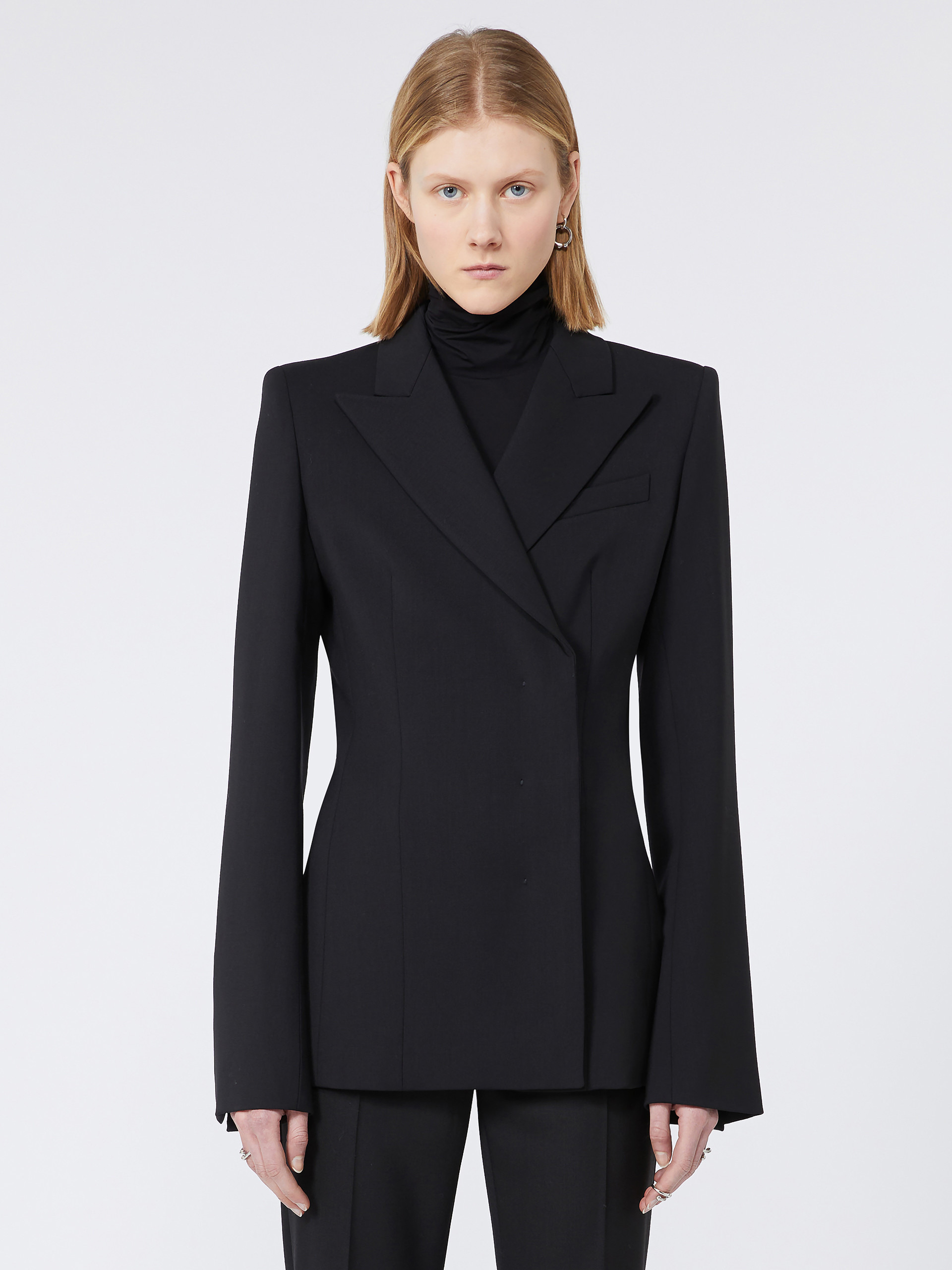 COCCO Slim-fit gabardine jacket - 3