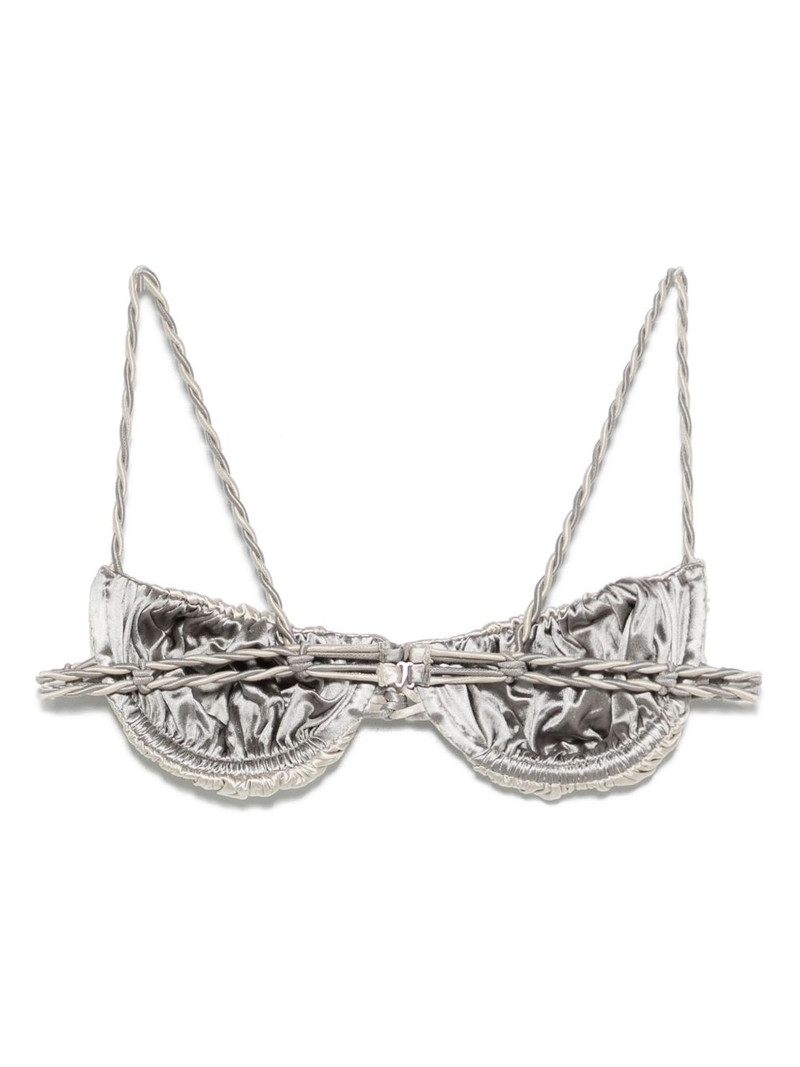 ISA BOULDER Tiny Twist bikini top outlook