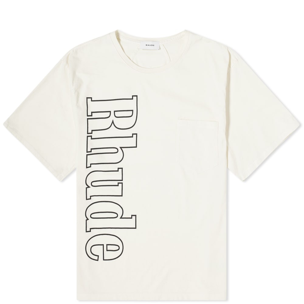 Rhude Pocket Logo Tee - 1