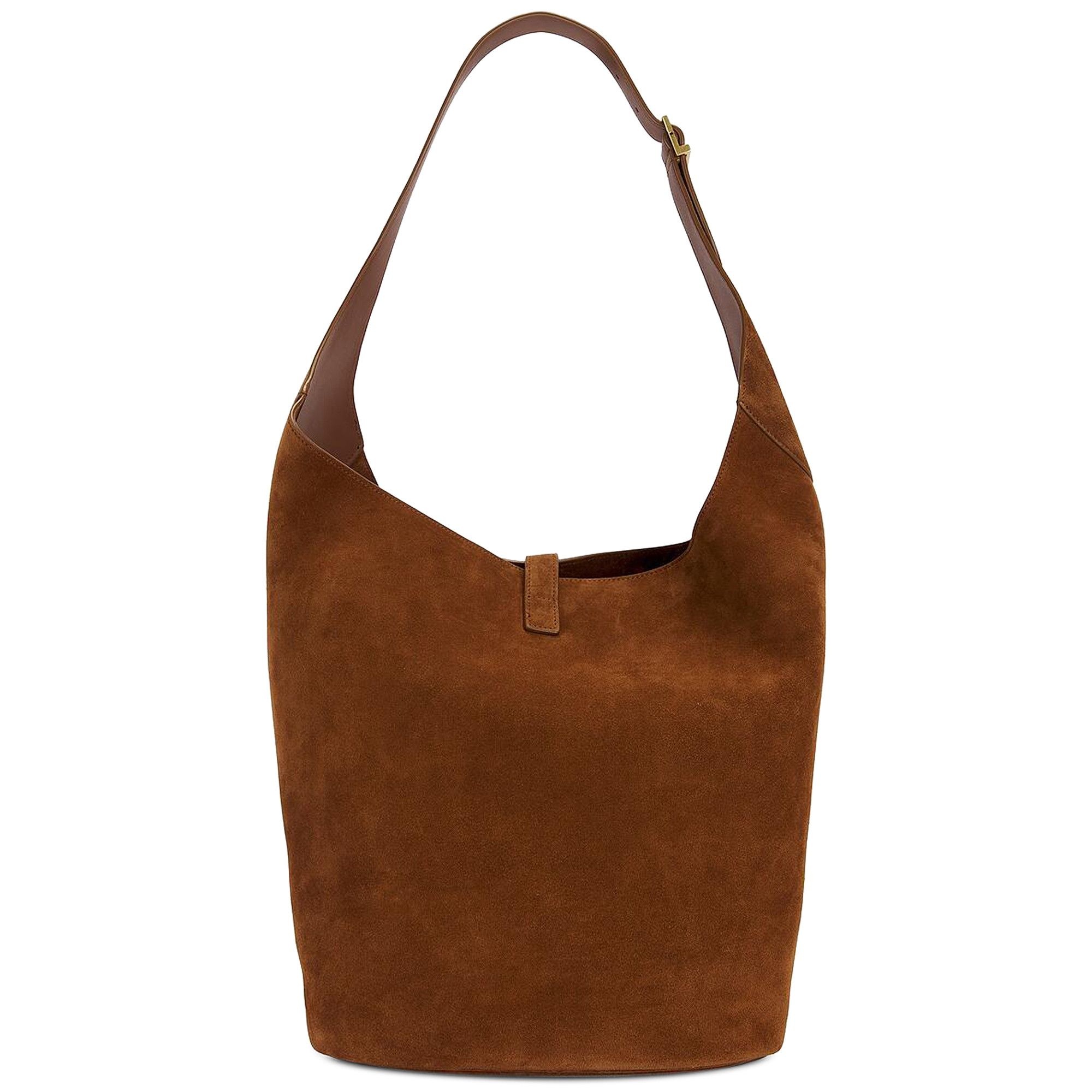 Saint Laurent Le 5 Á 7 Hobo Shoulder Bag 'Caramel Cognac' - 2