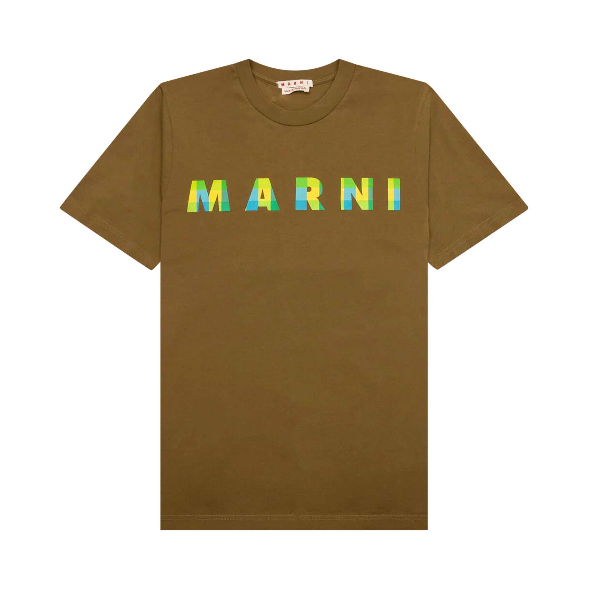 Marni Ghingam Jersey T-Shirt 'Creta' - 1