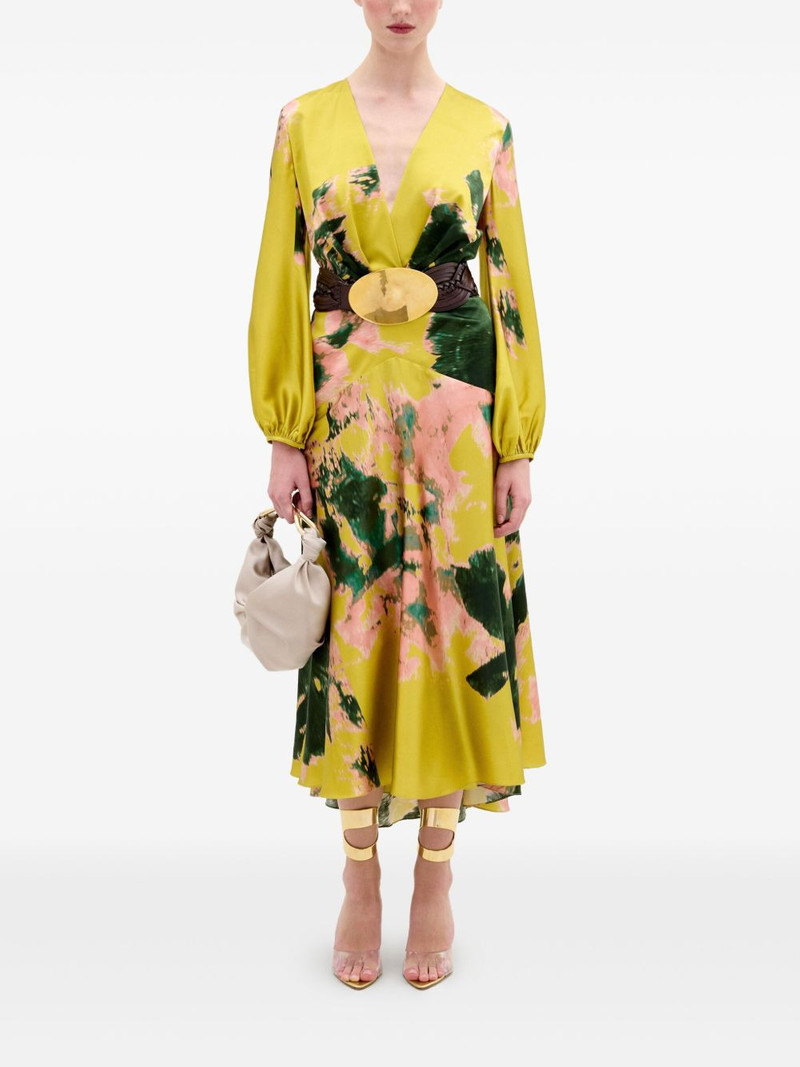 SILVIA TCHERASSI Lima midi dress outlook