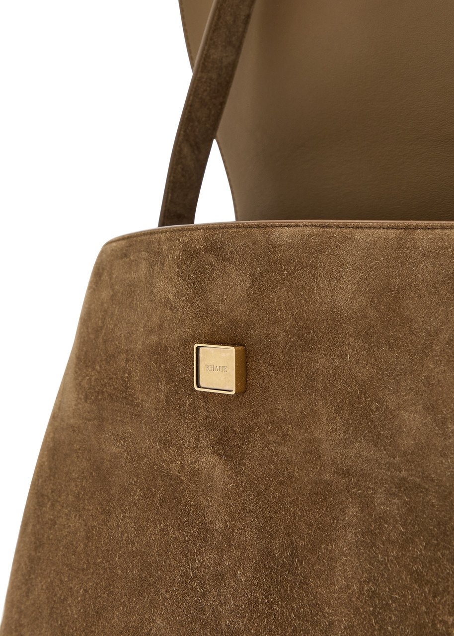 Khaite Audrey Suede top Handle bag - 3