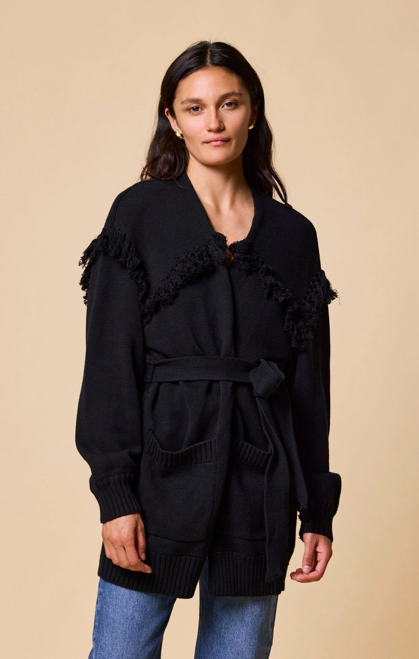 LISA SWEATER | BLACK - 1