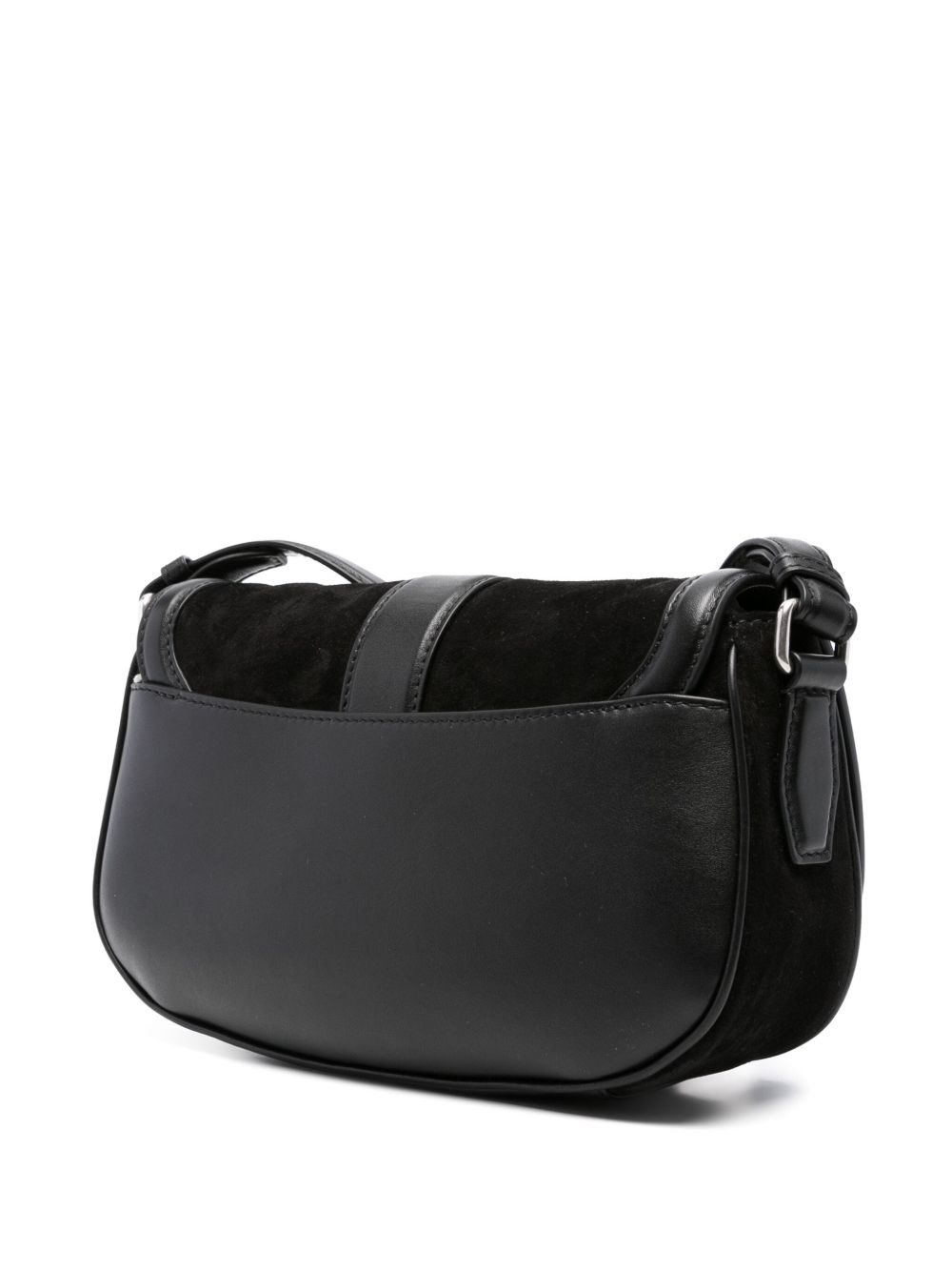 suede buckle bag - 3