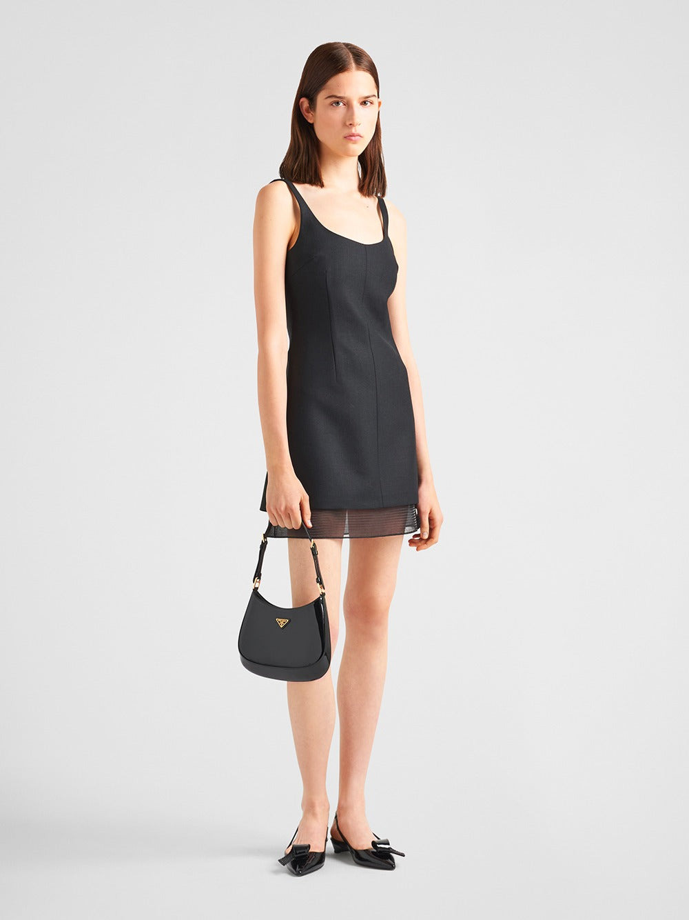 Prada Women Abito Corto In Lana - 2