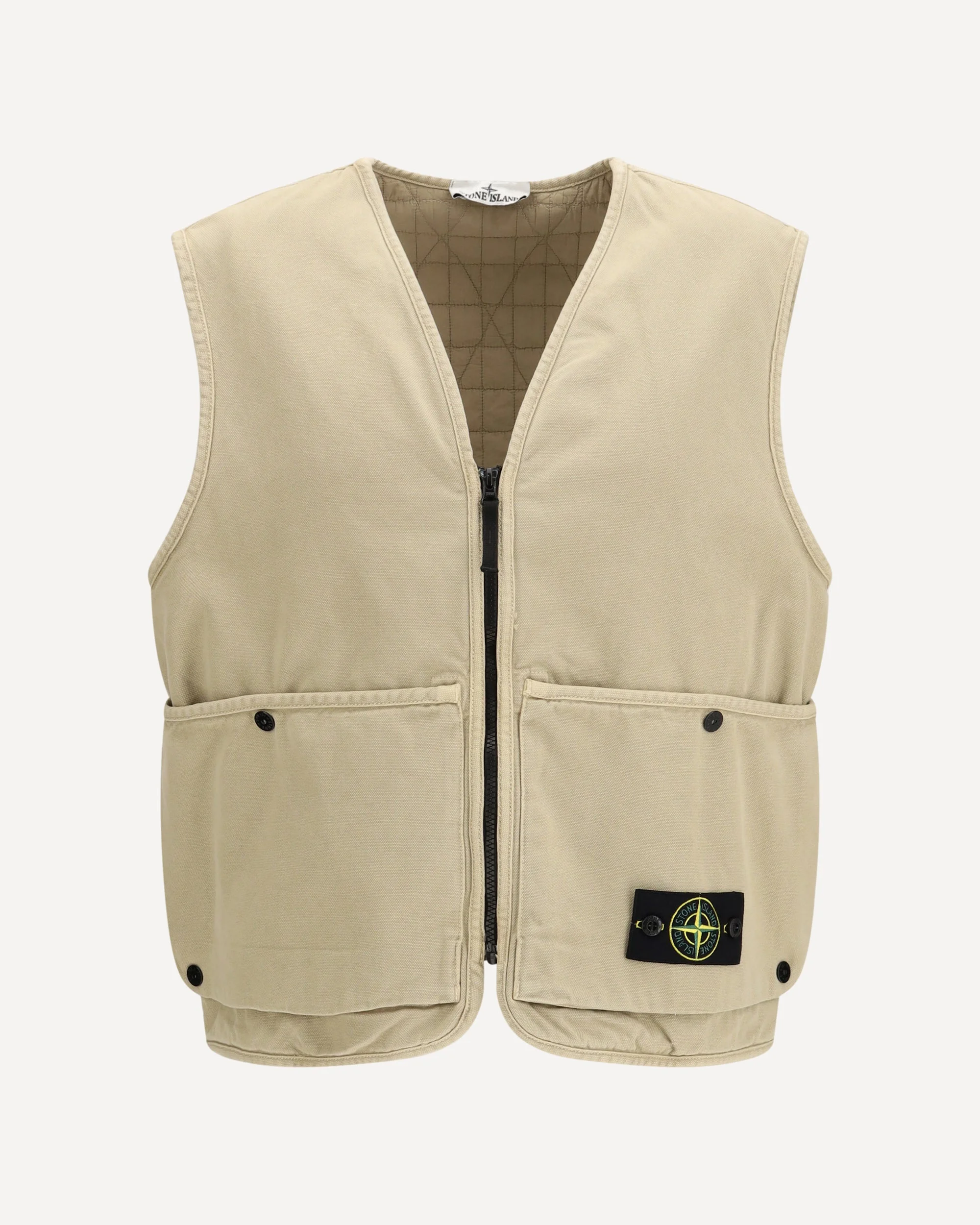 Oversized quilted Vest - 1