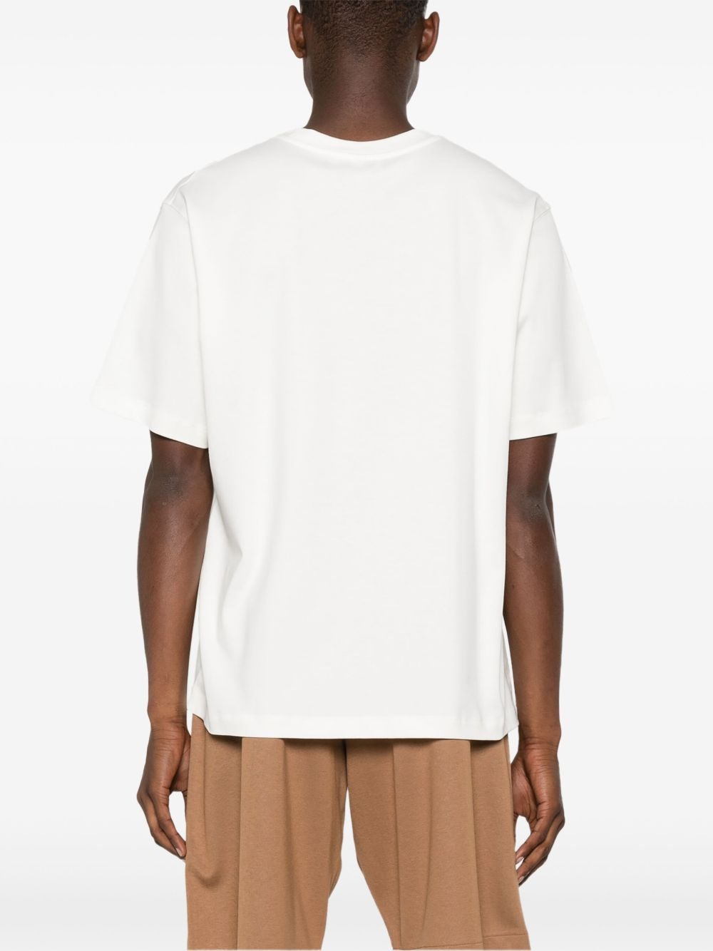 patch-pocket cotton T-shirt - 4